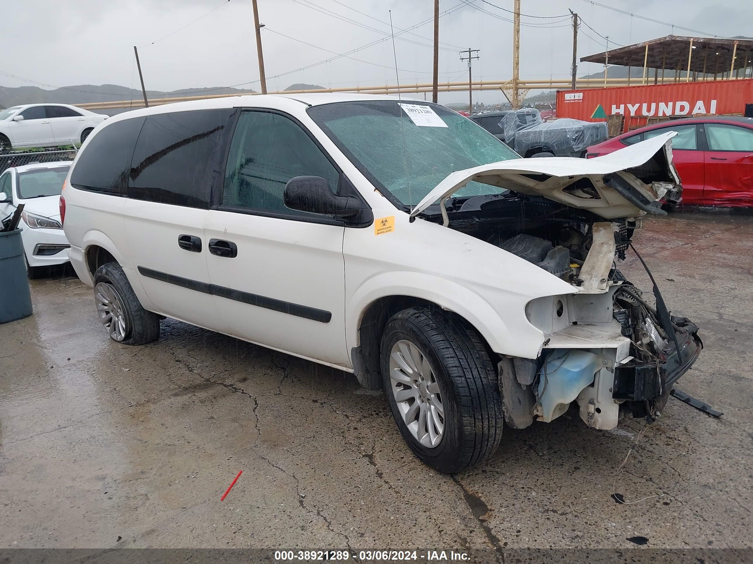 DODGE CARAVAN 2005 1d4gp24e35b304398