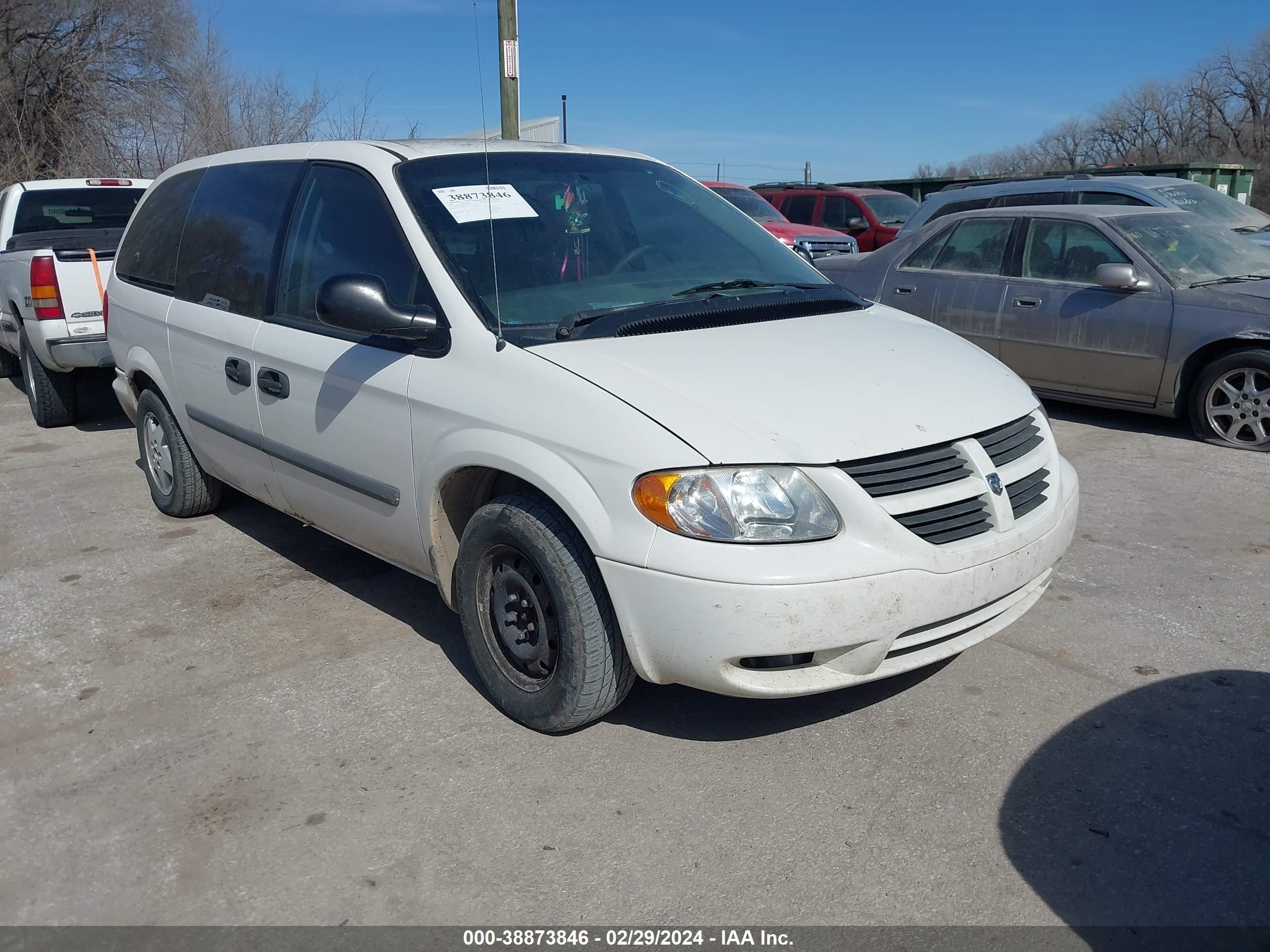 DODGE CARAVAN 2007 1d4gp24e77b195401