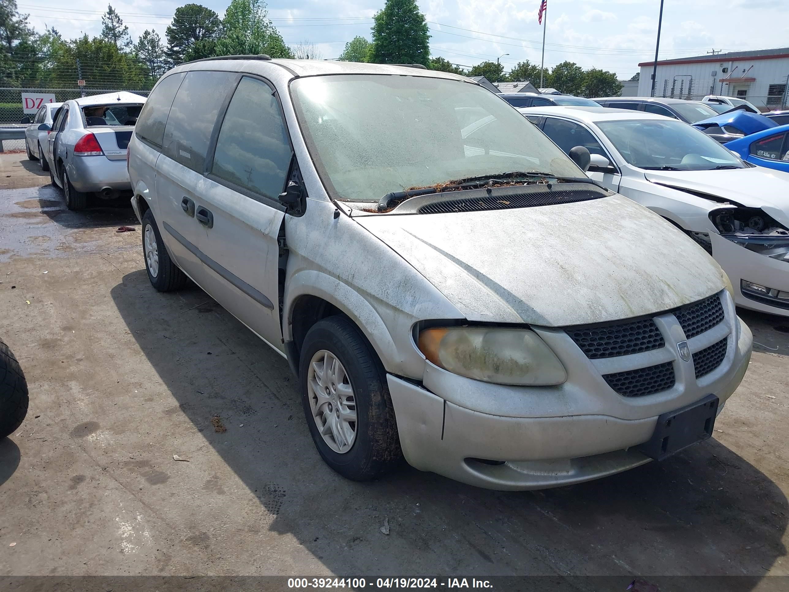 DODGE CARAVAN 2004 1d4gp24r14b584159