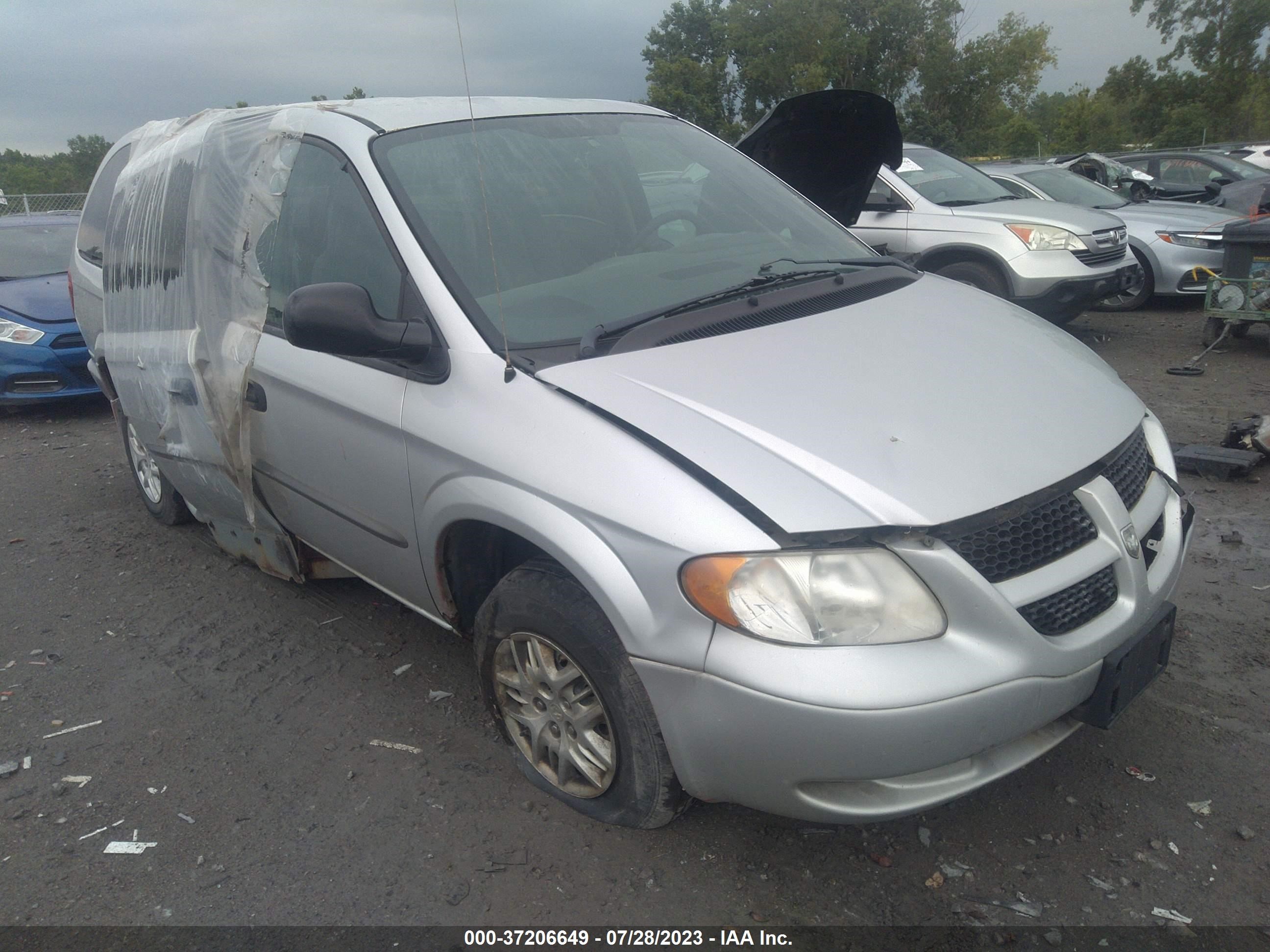 DODGE CARAVAN 2004 1d4gp24r14b596313