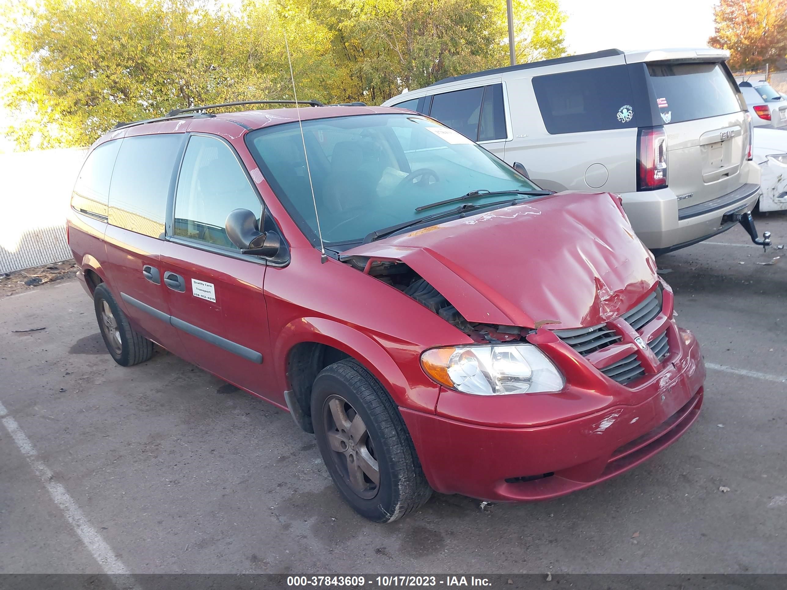 DODGE CARAVAN 2006 1d4gp24r16b565498