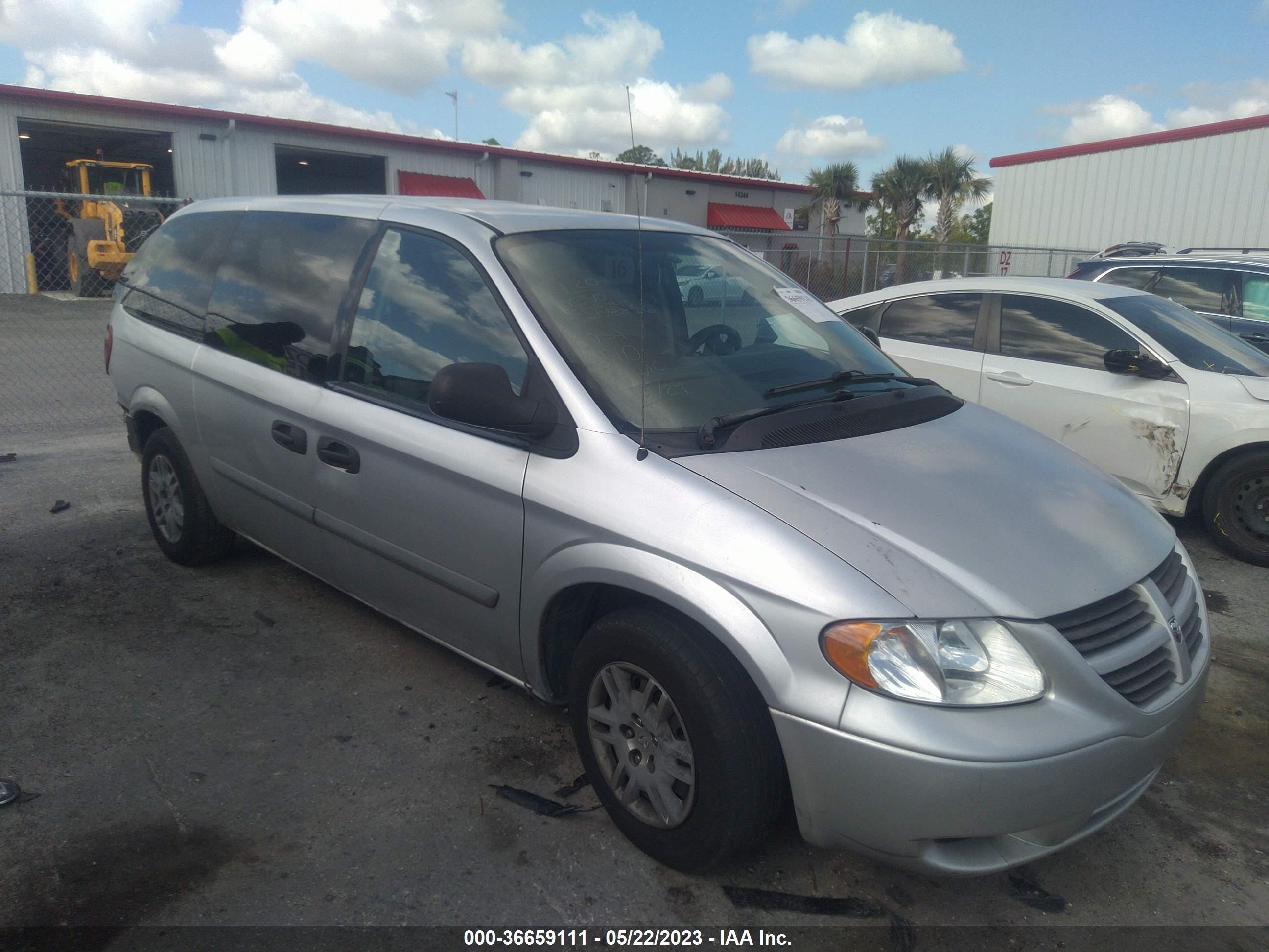 DODGE CARAVAN 2007 1d4gp24r17b208856