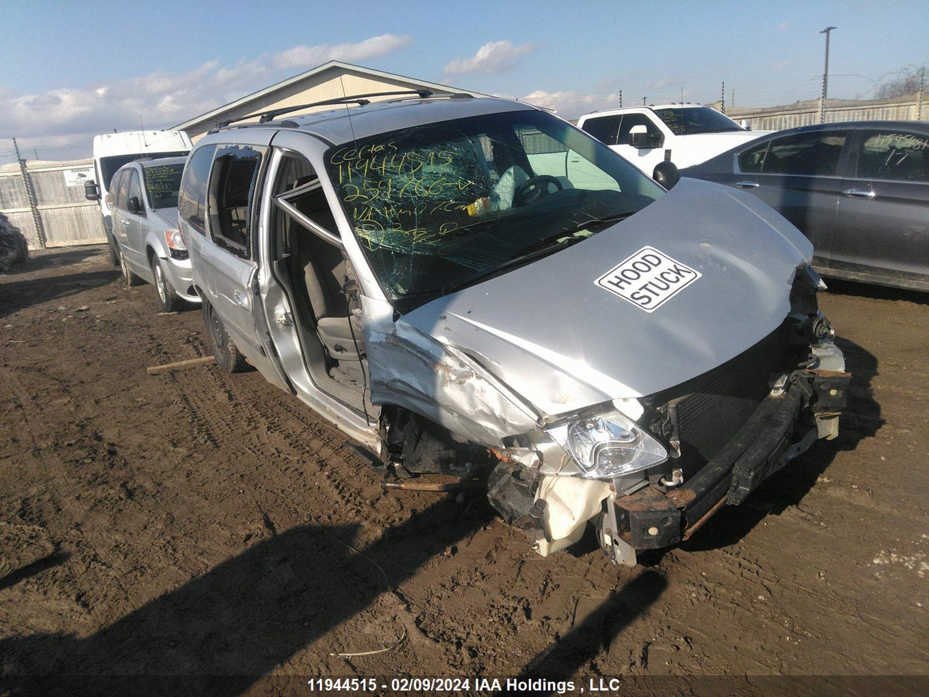 DODGE CARAVAN 2007 1d4gp24r27b259766