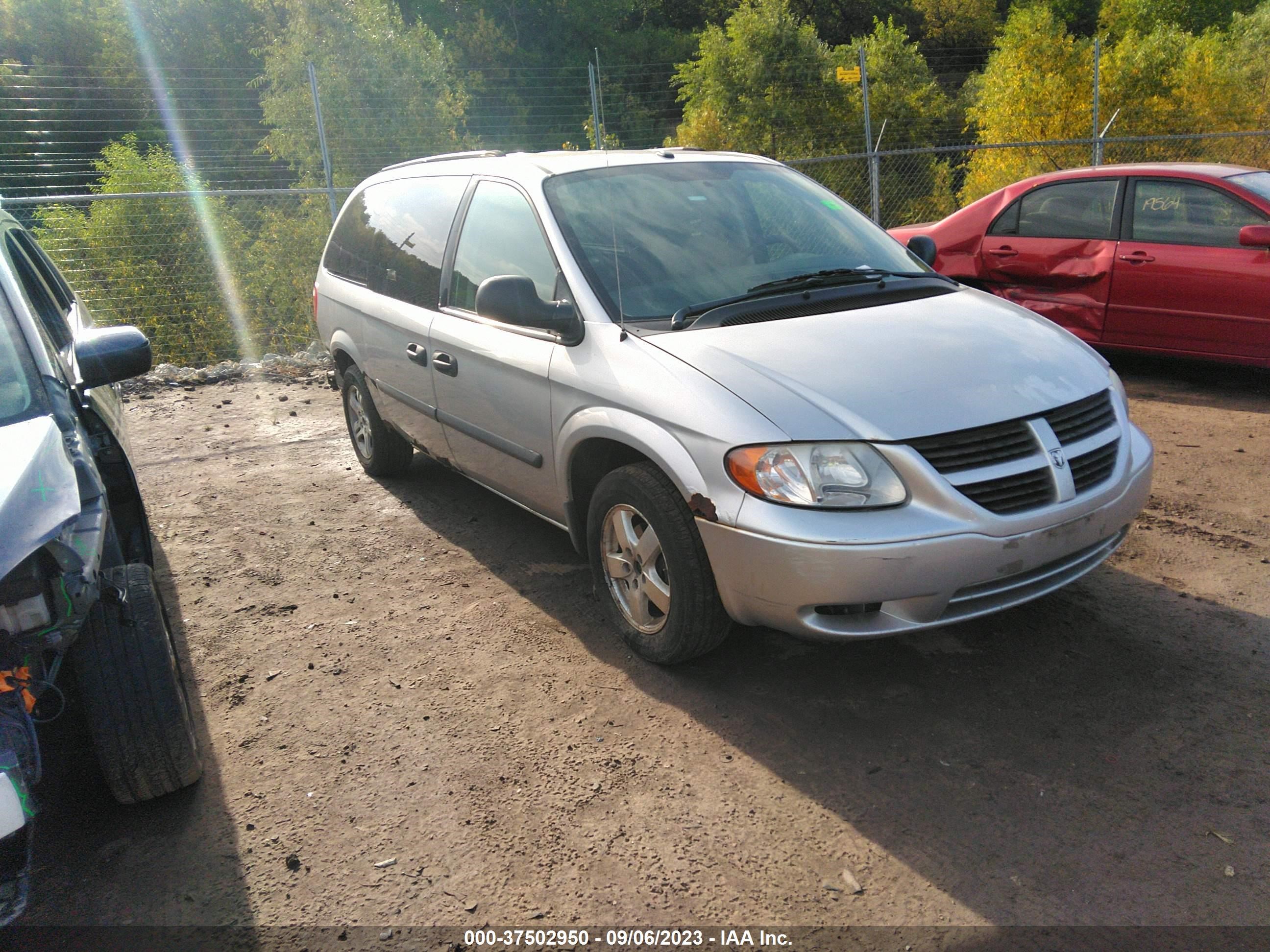 DODGE CARAVAN 2007 1d4gp24r37b191137