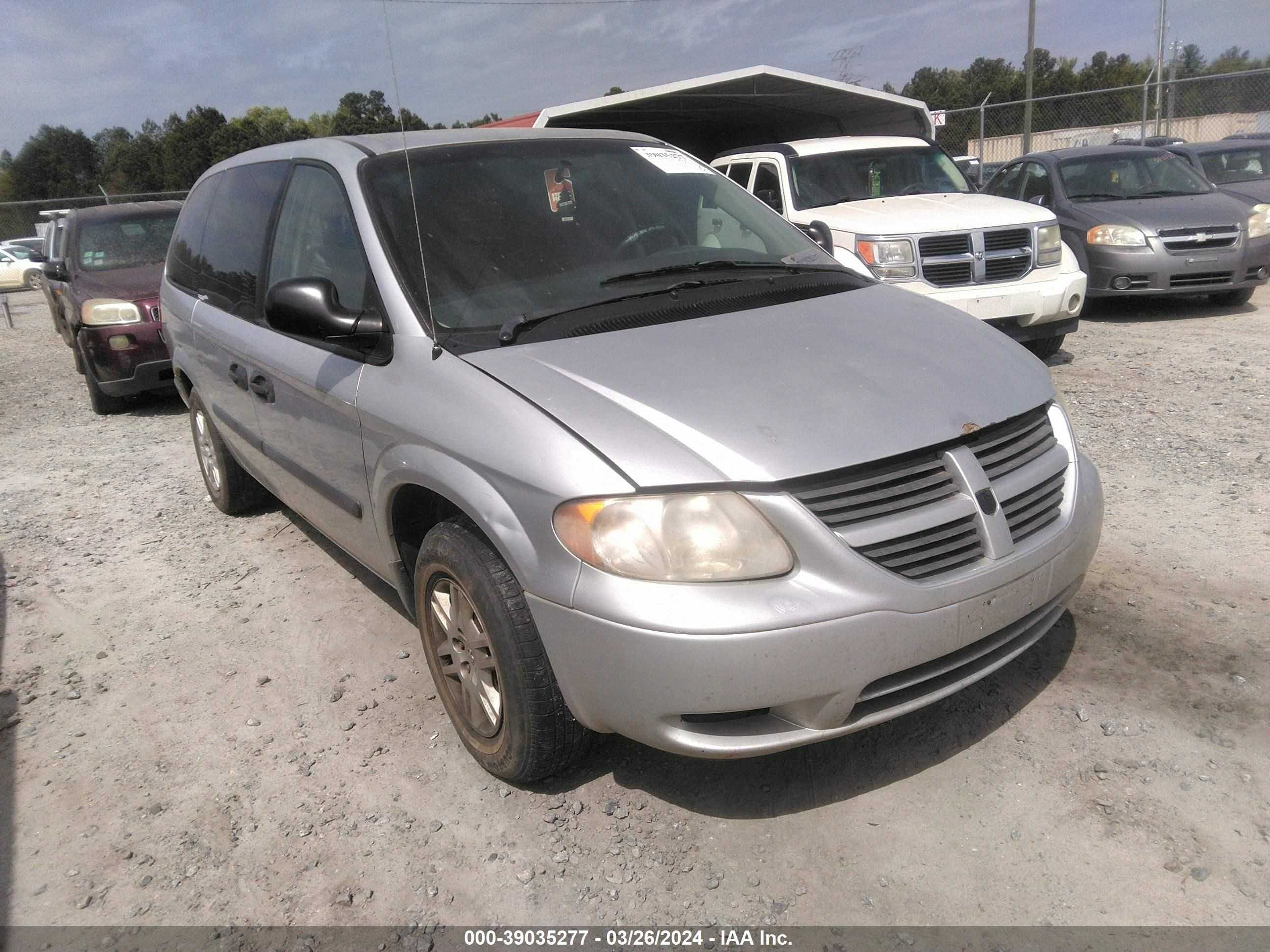 DODGE CARAVAN 2006 1d4gp24r46b526615