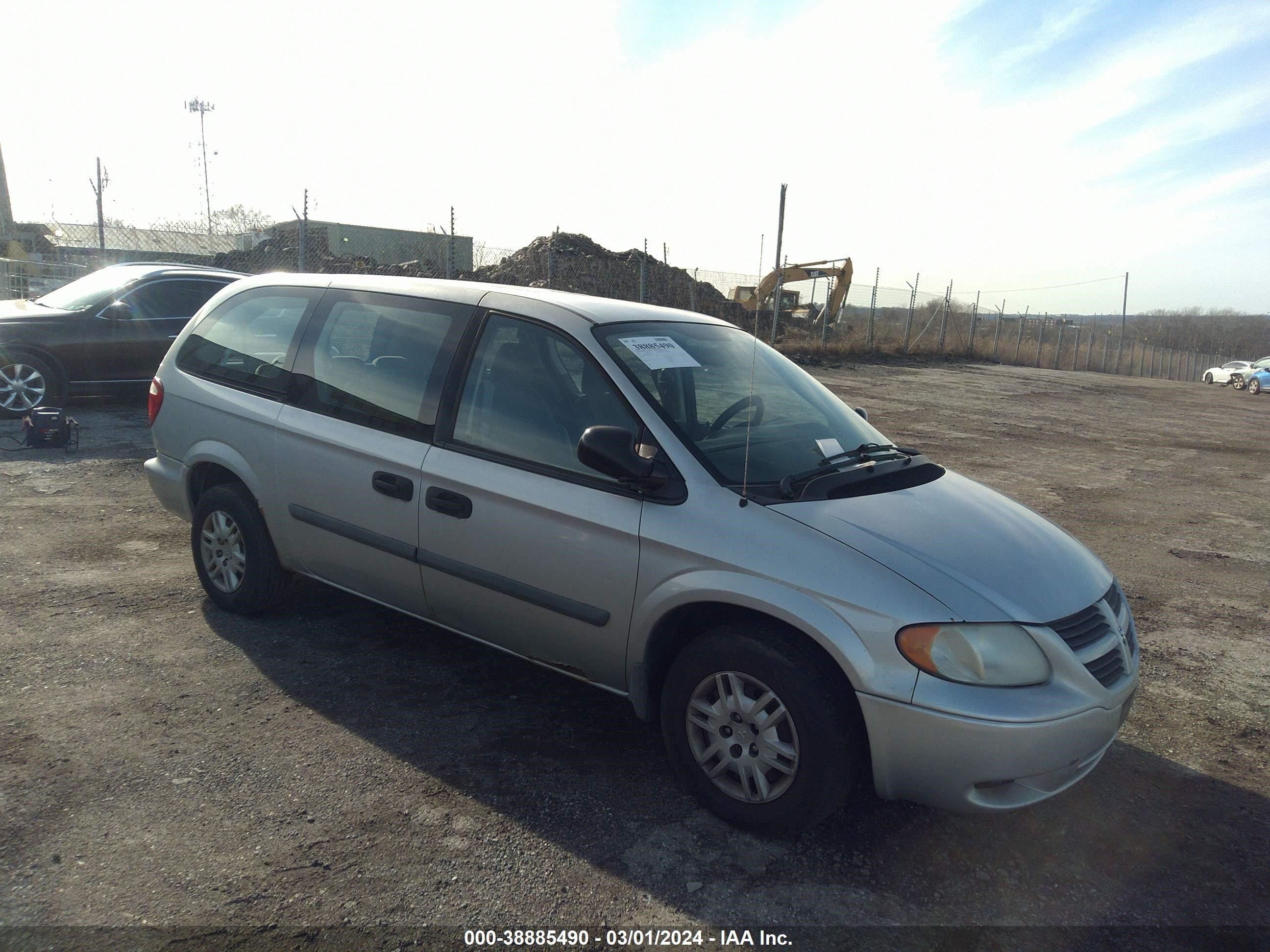 DODGE CARAVAN 2007 1d4gp24r47b100683