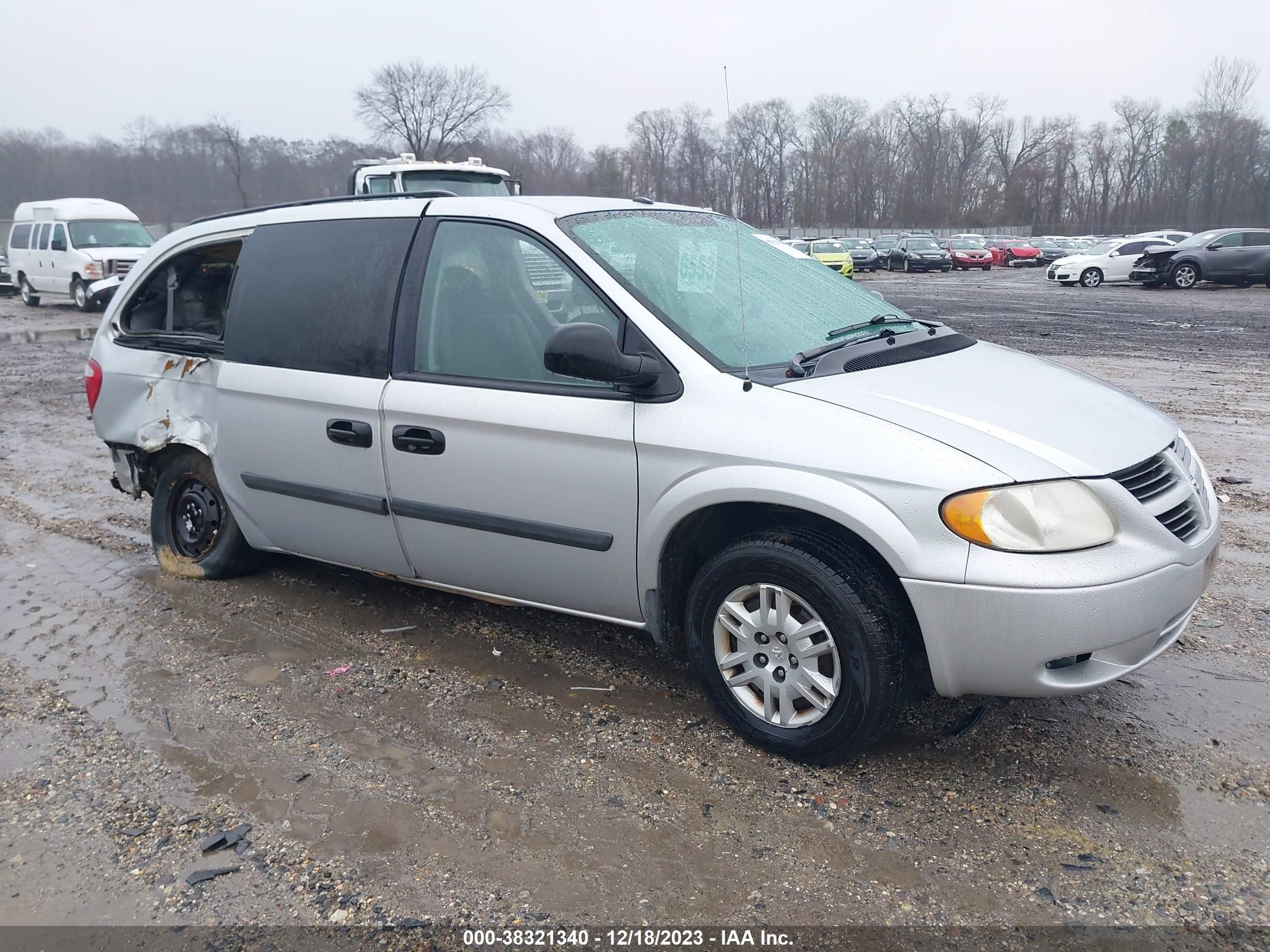 DODGE CARAVAN 2007 1d4gp24r57b195030