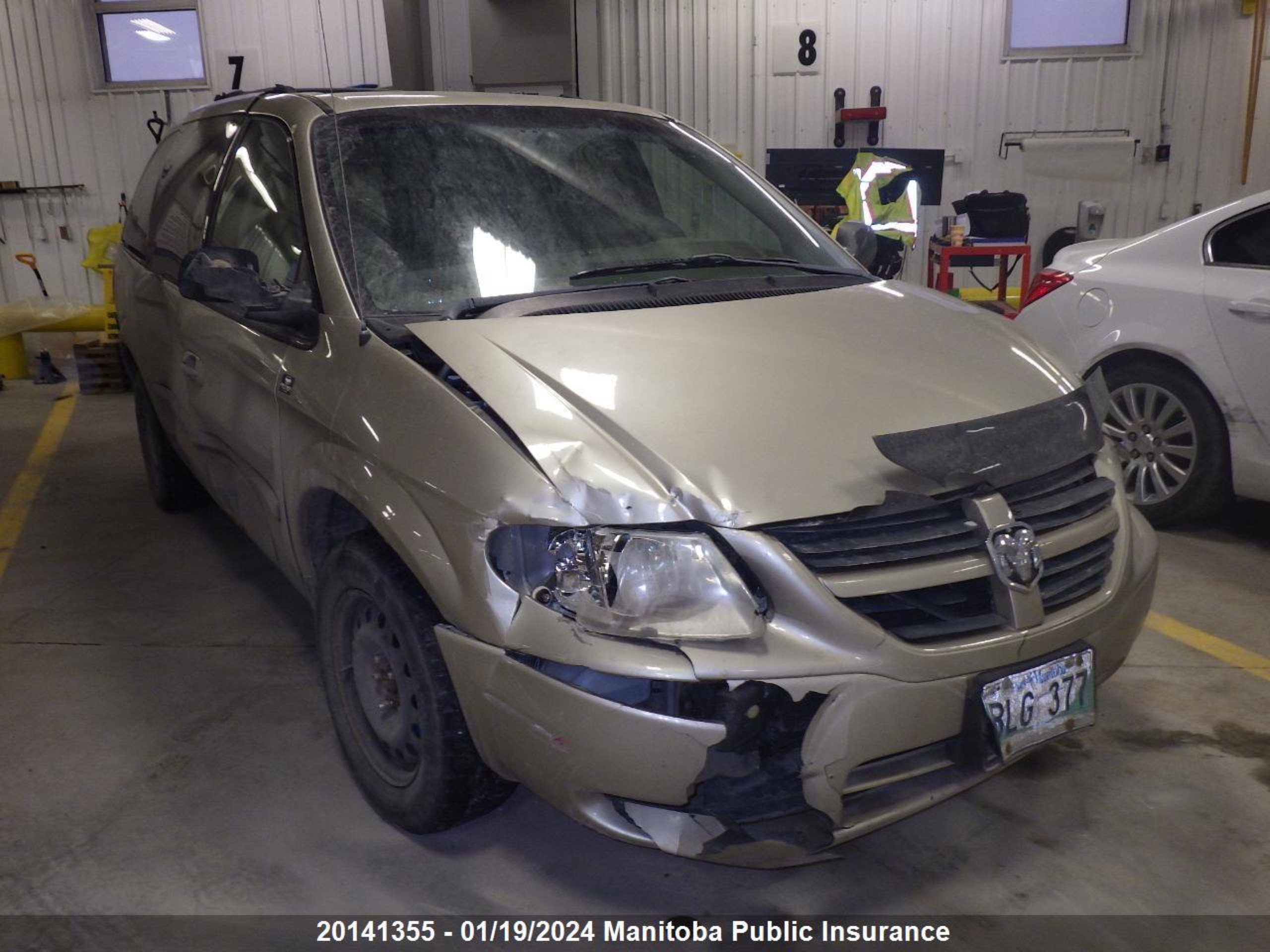 DODGE CARAVAN 2007 1d4gp24r57b216751