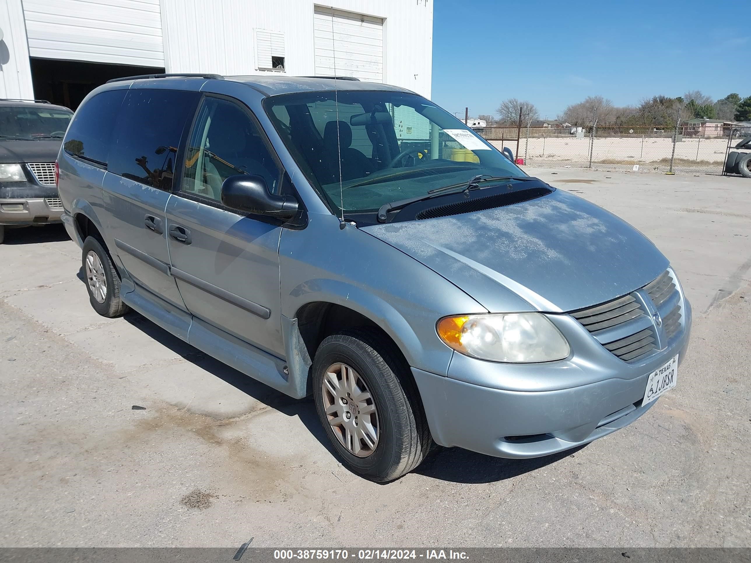 DODGE CARAVAN 2006 1d4gp24r66b615344