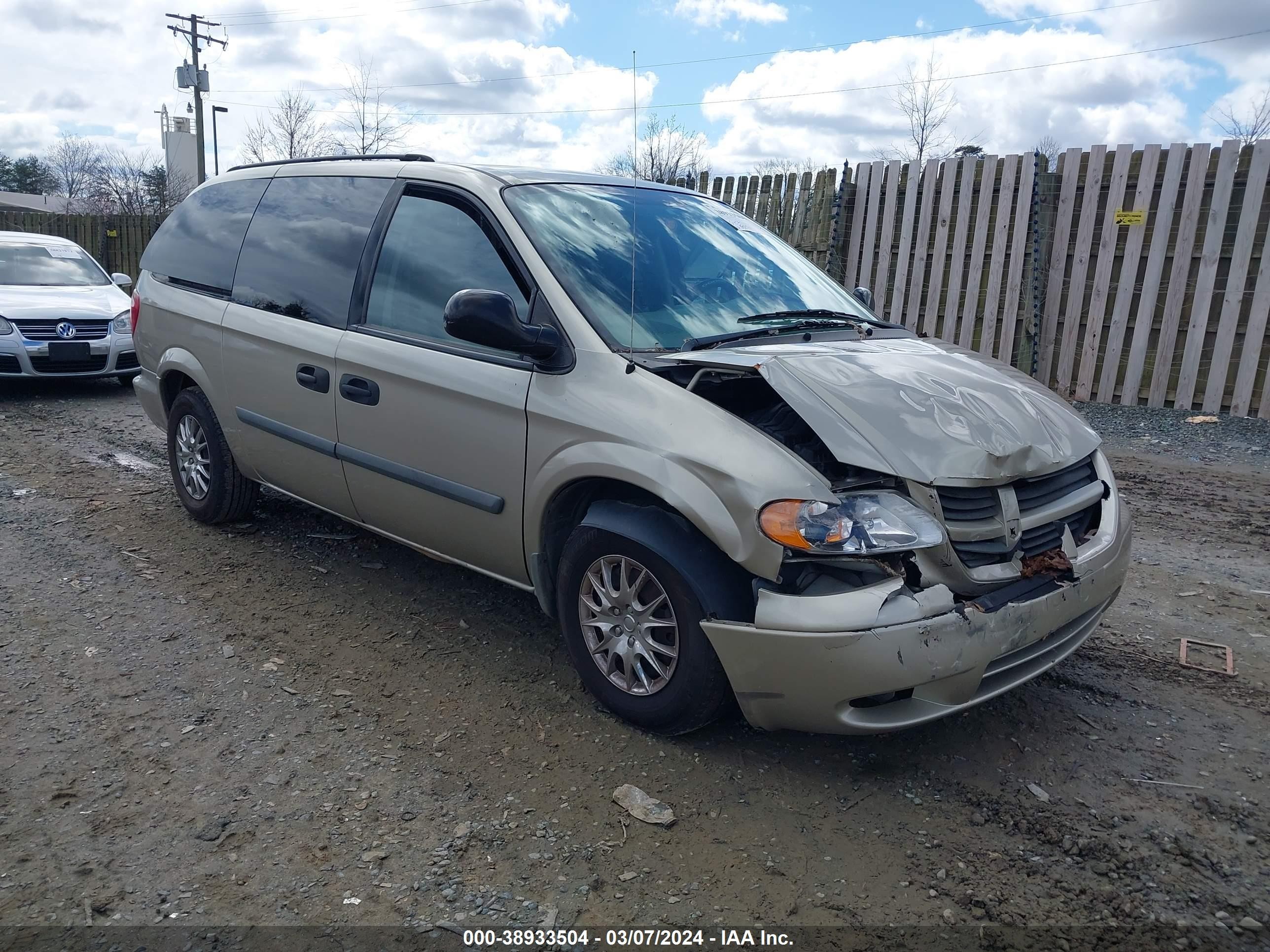 DODGE CARAVAN 2006 1d4gp24r66b642222