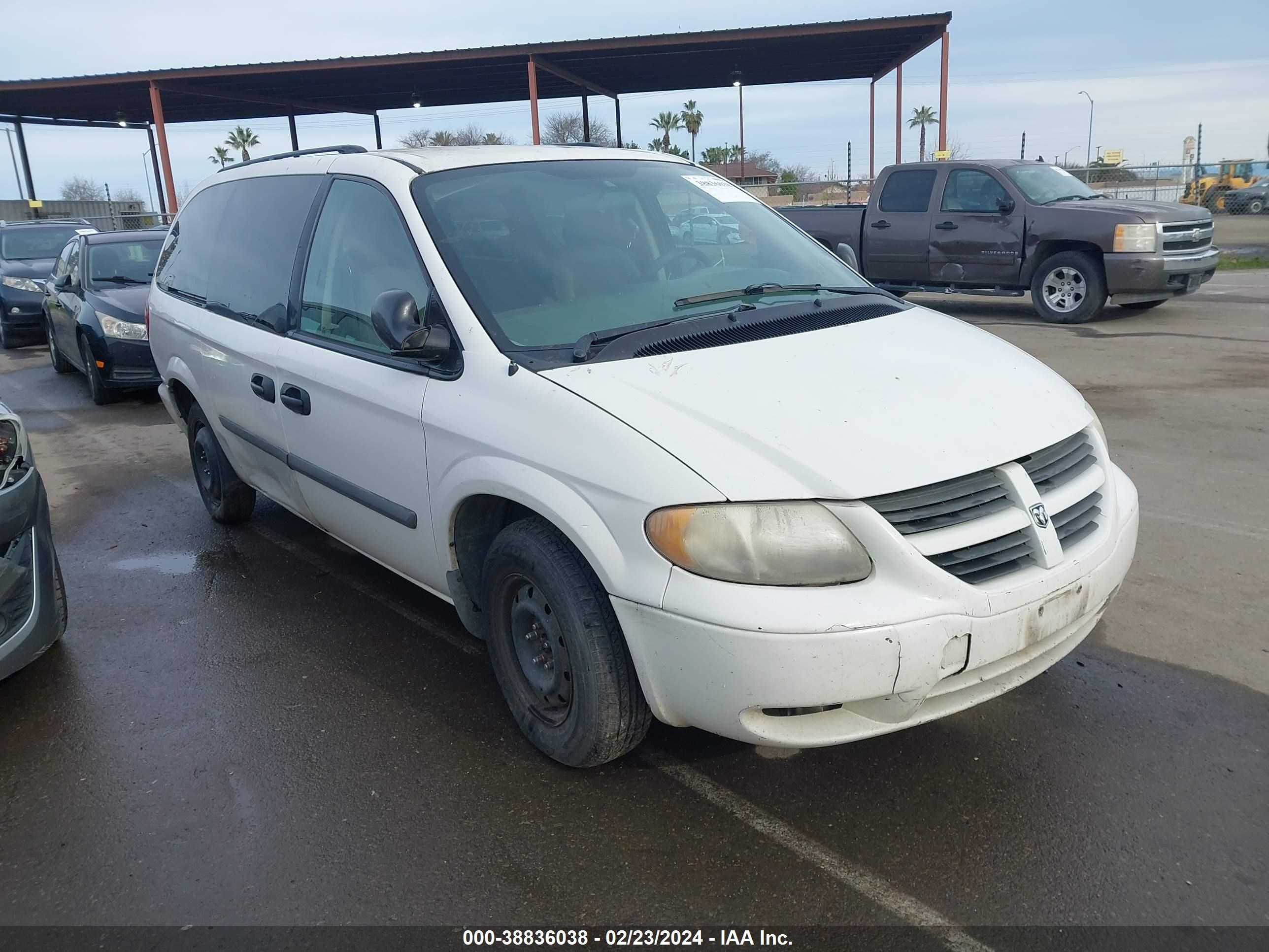 DODGE CARAVAN 2007 1d4gp24r77b255048