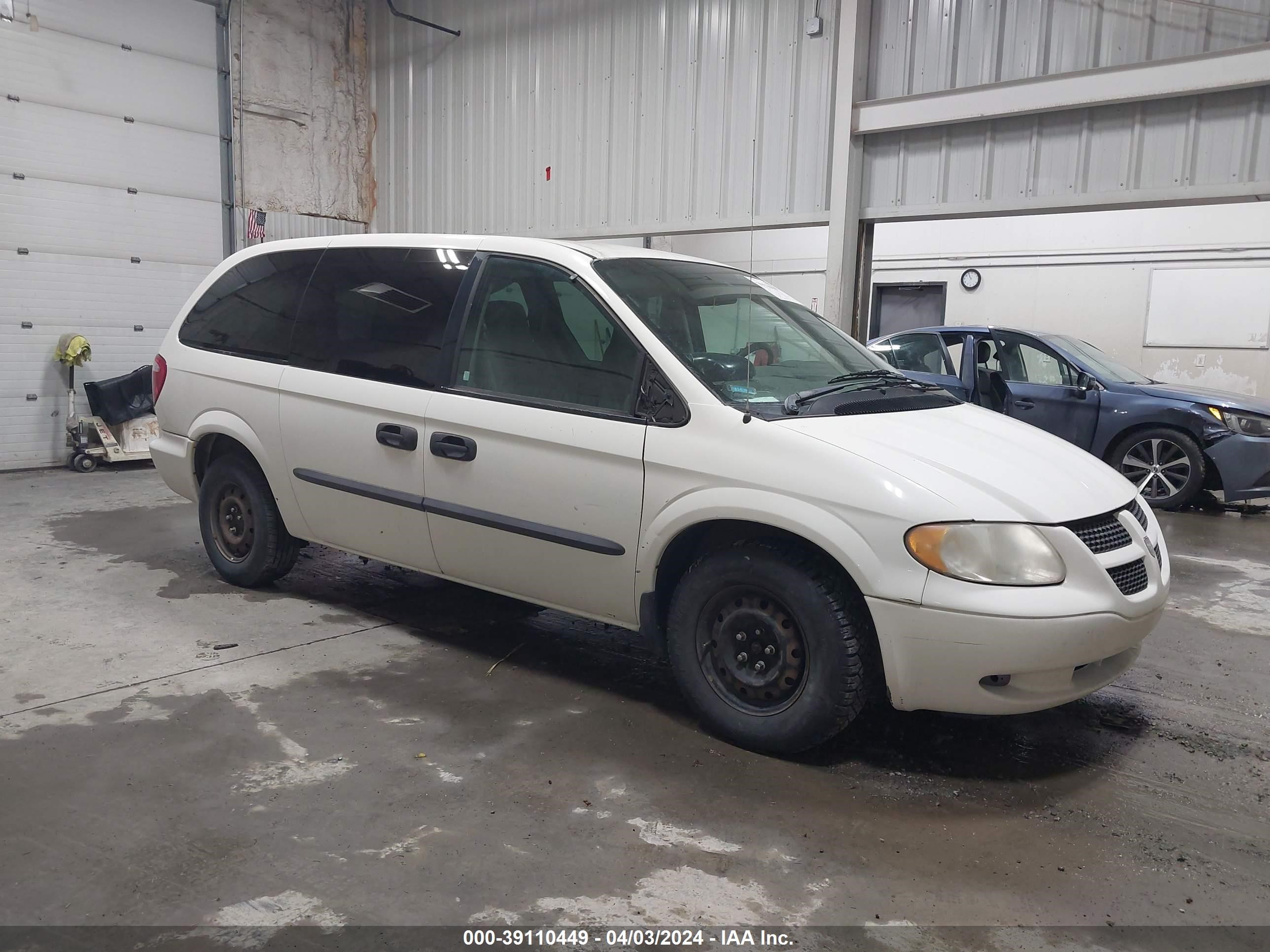 DODGE CARAVAN 2003 1d4gp24r83b340801