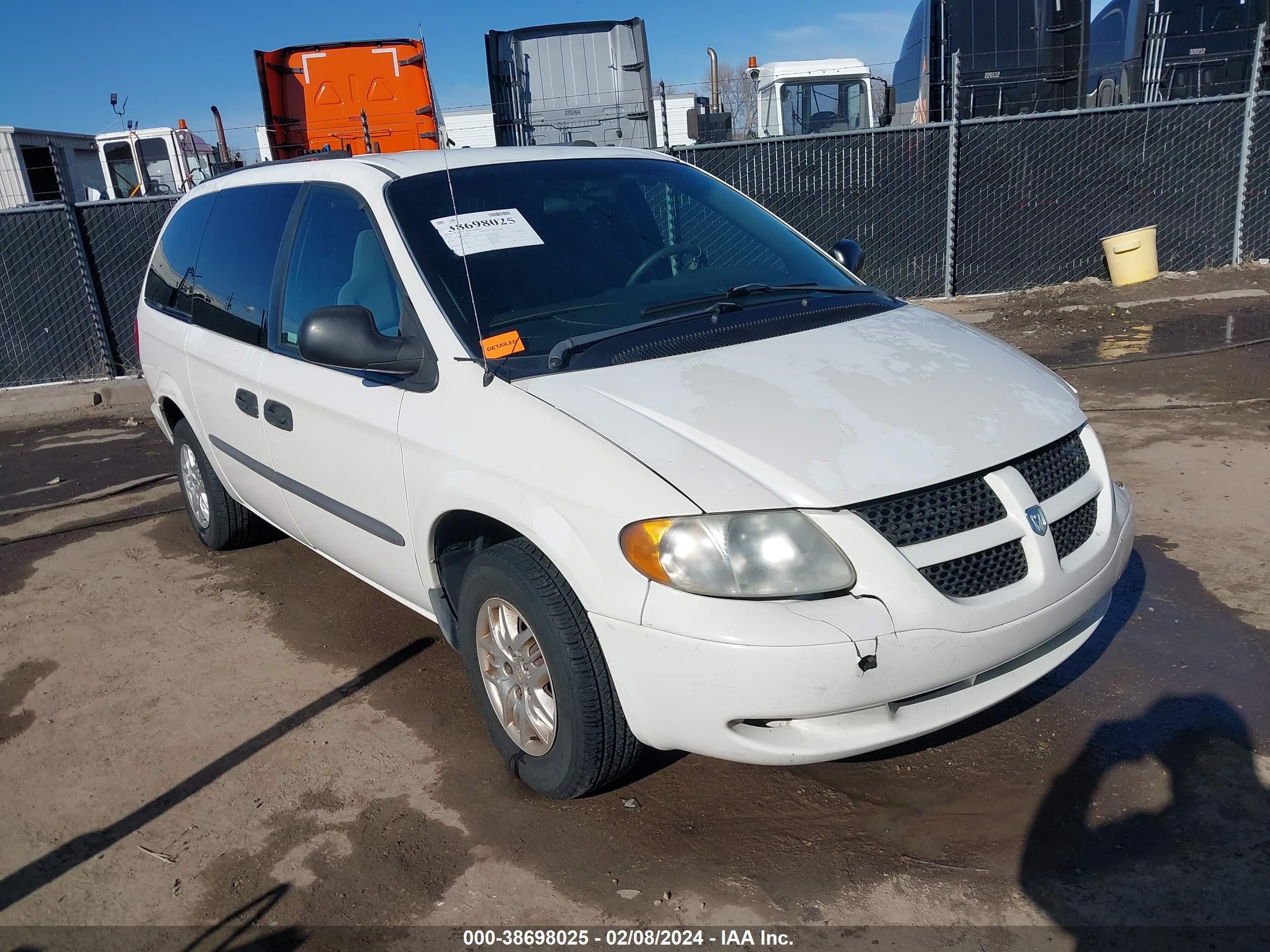 DODGE CARAVAN 2004 1d4gp24r84b600437