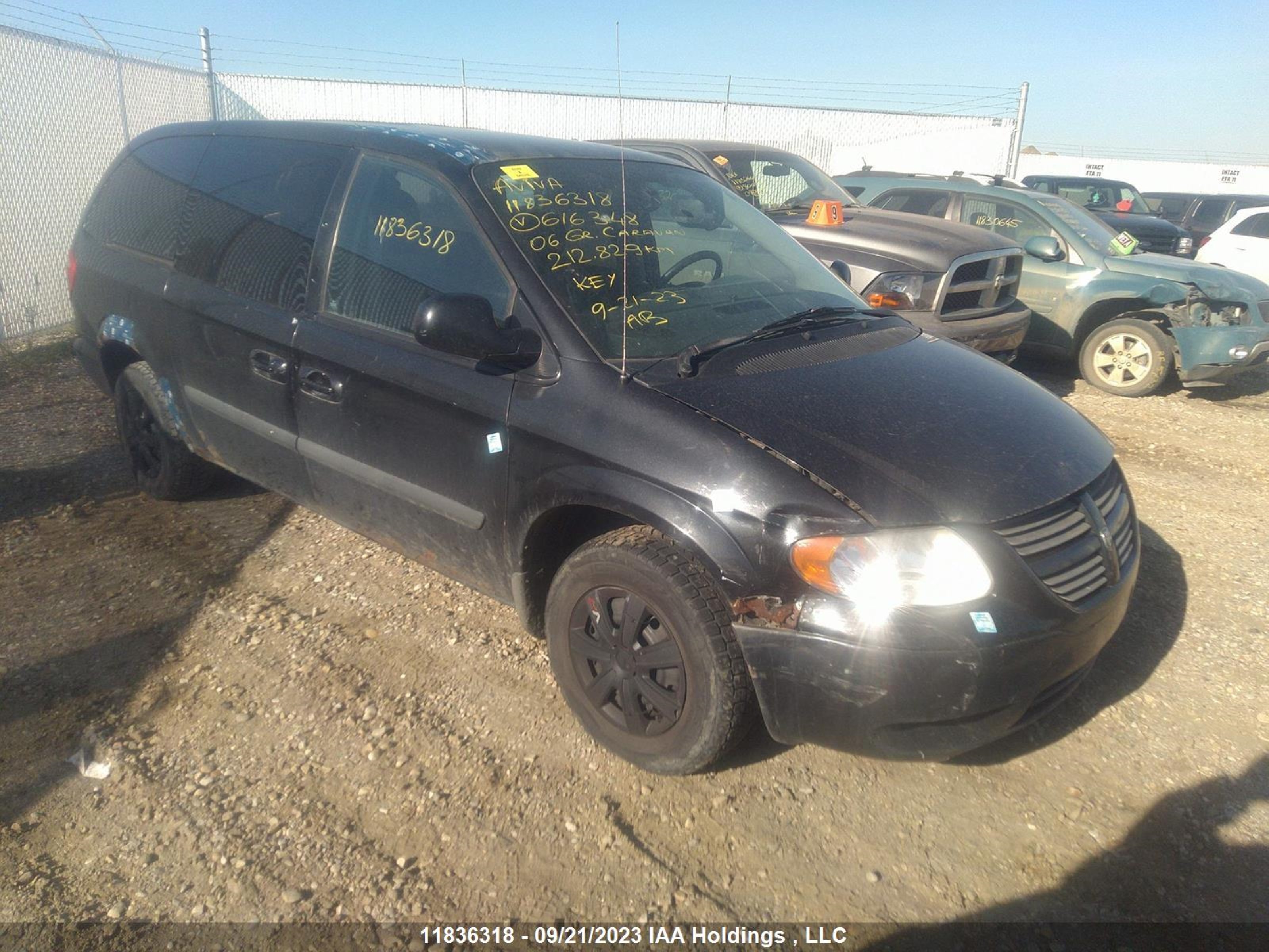 DODGE CARAVAN 2006 1d4gp24r86b616348