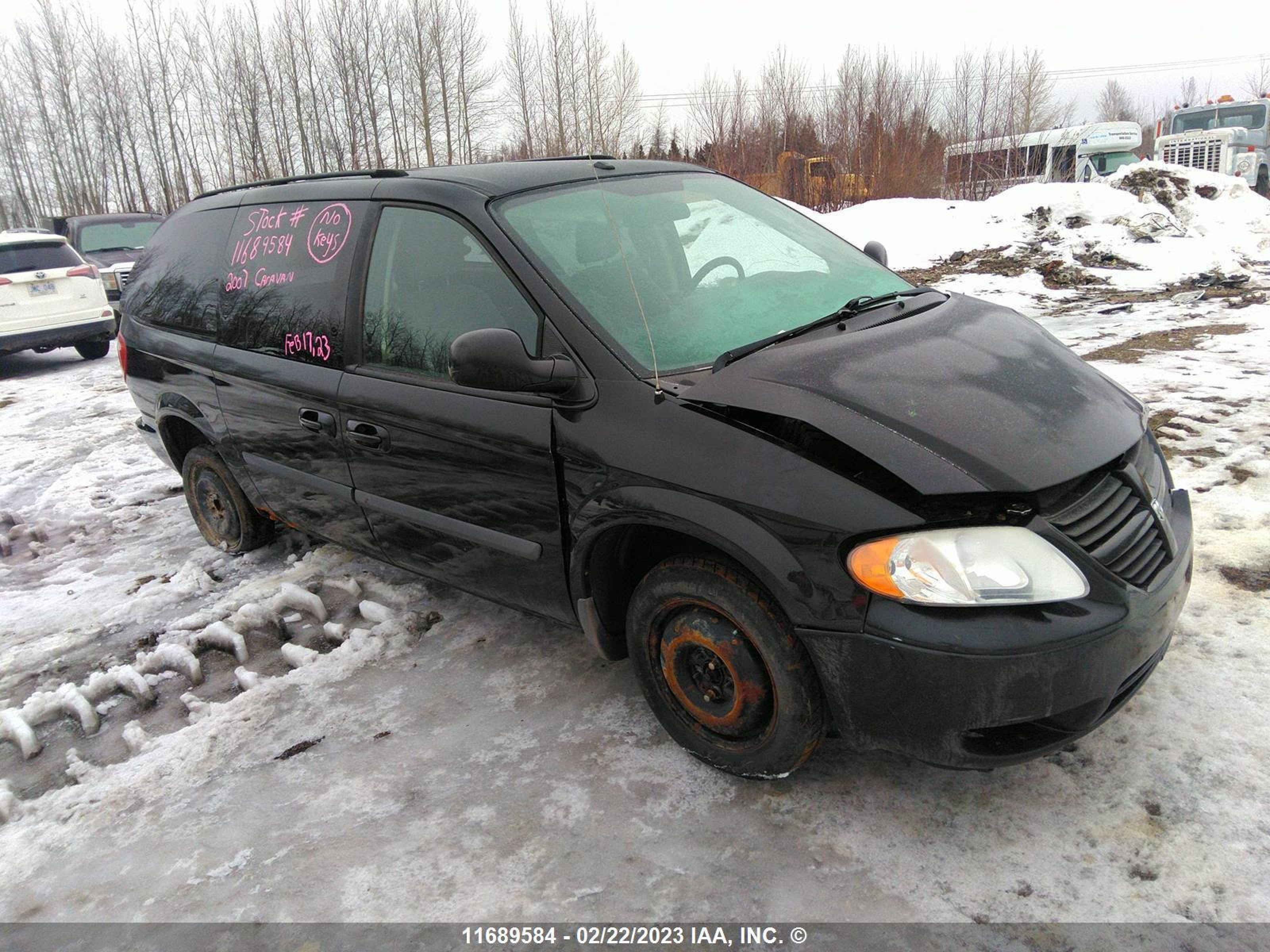 DODGE CARAVAN 2007 1d4gp24r97b215389