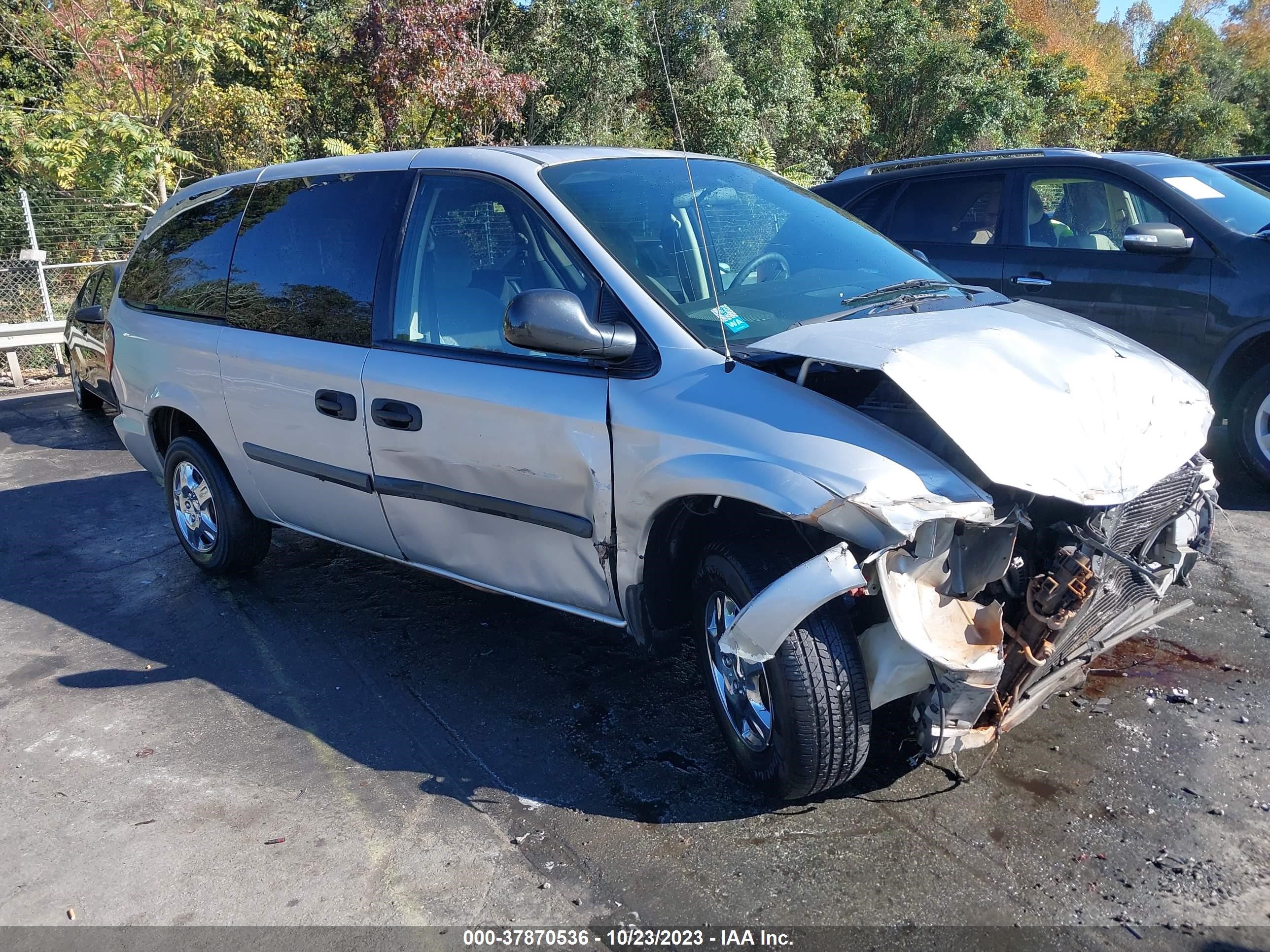 DODGE CARAVAN 2006 1d4gp24rx6b534184