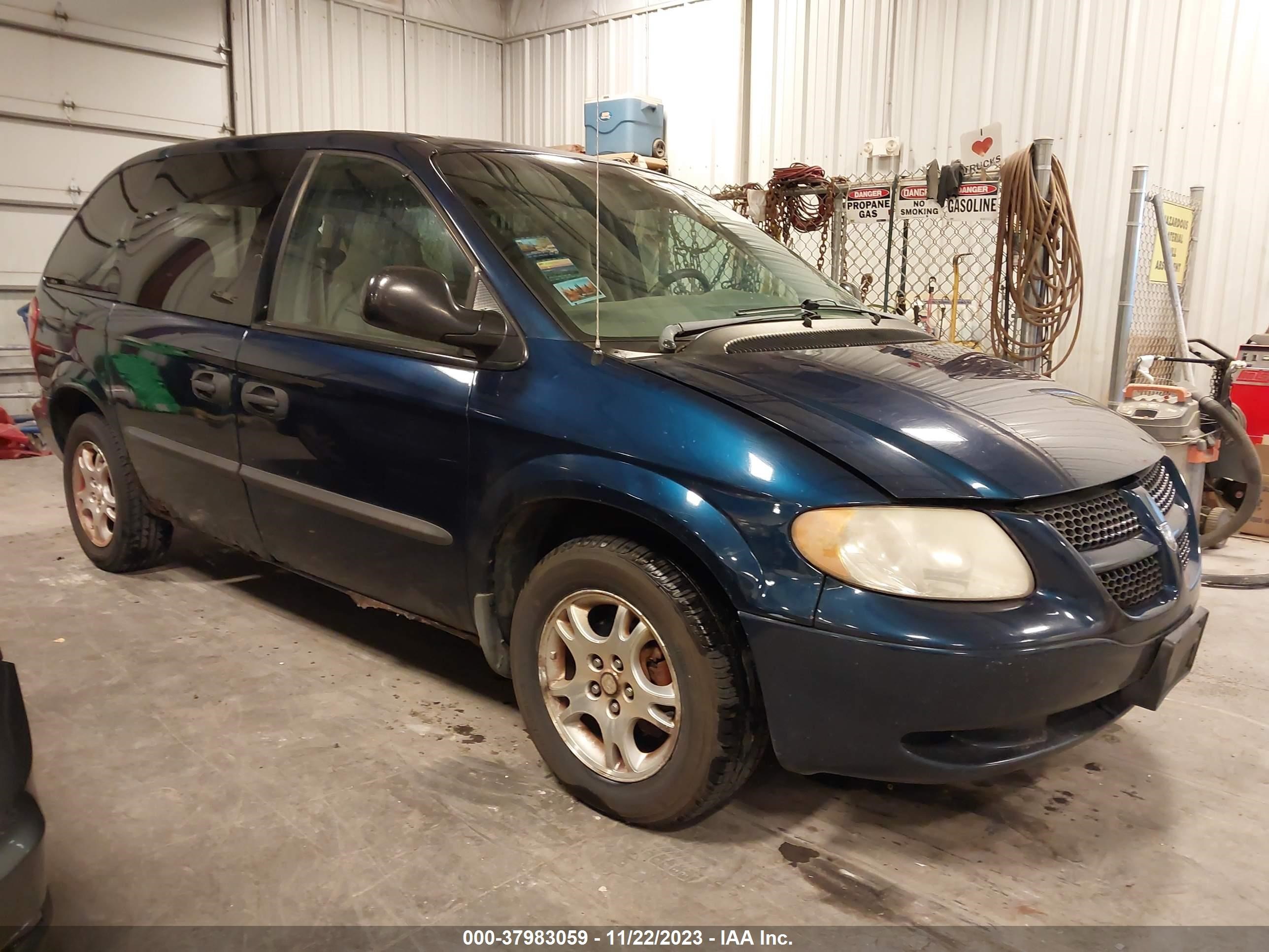 DODGE CARAVAN 2003 1d4gp25373b196281