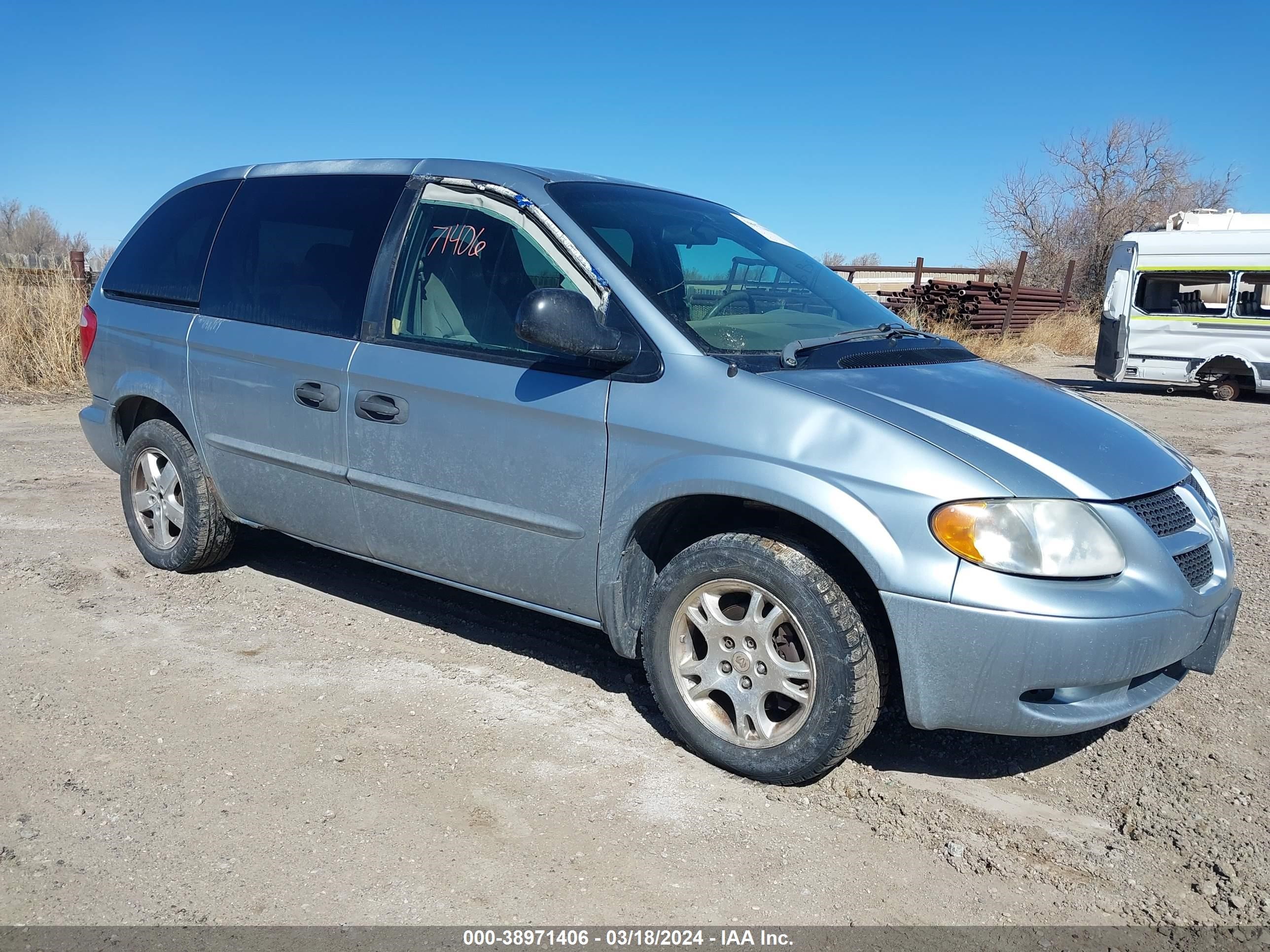 DODGE CARAVAN 2003 1d4gp25393b234853