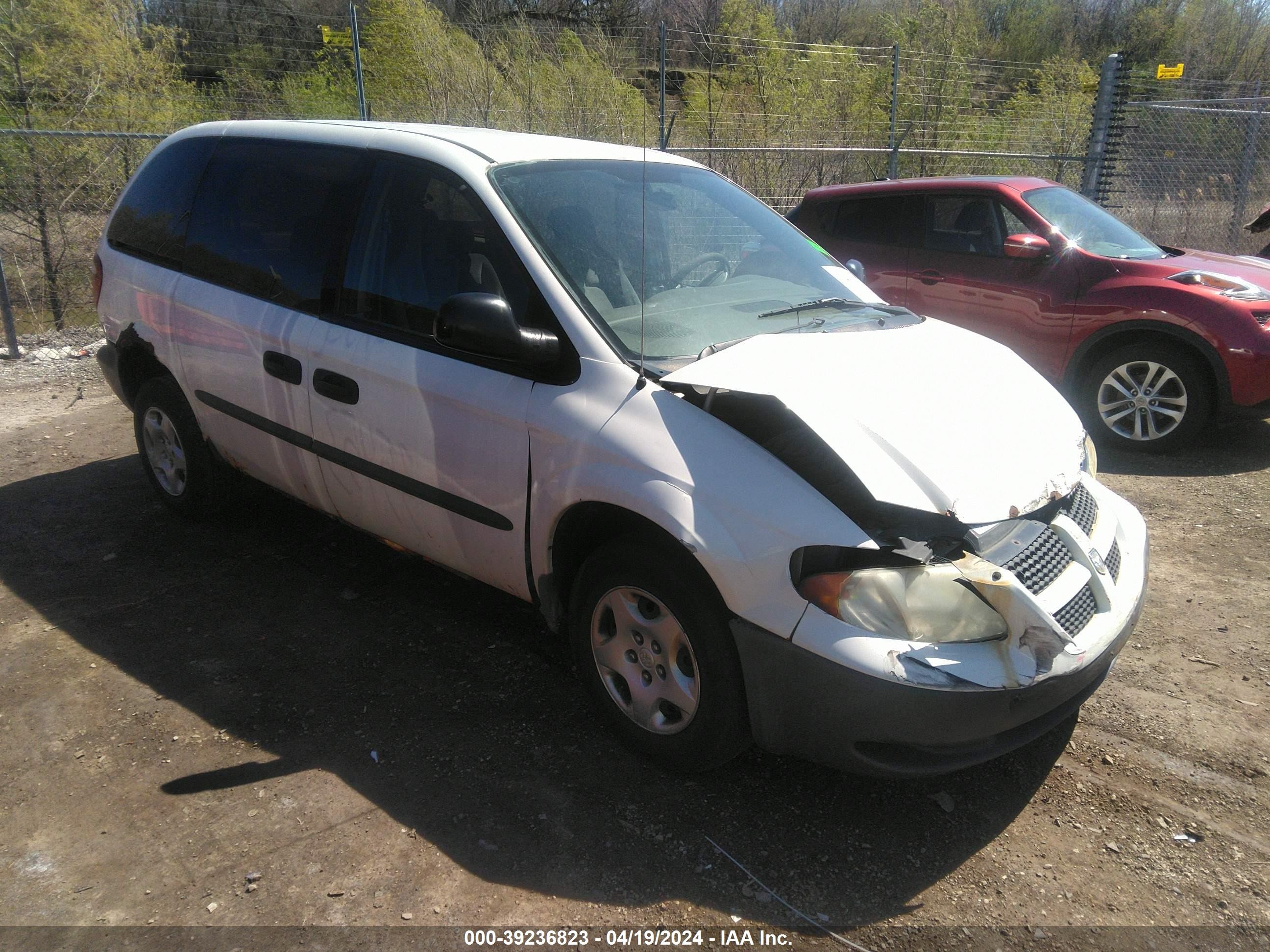 DODGE CARAVAN 2003 1d4gp25b53b187246