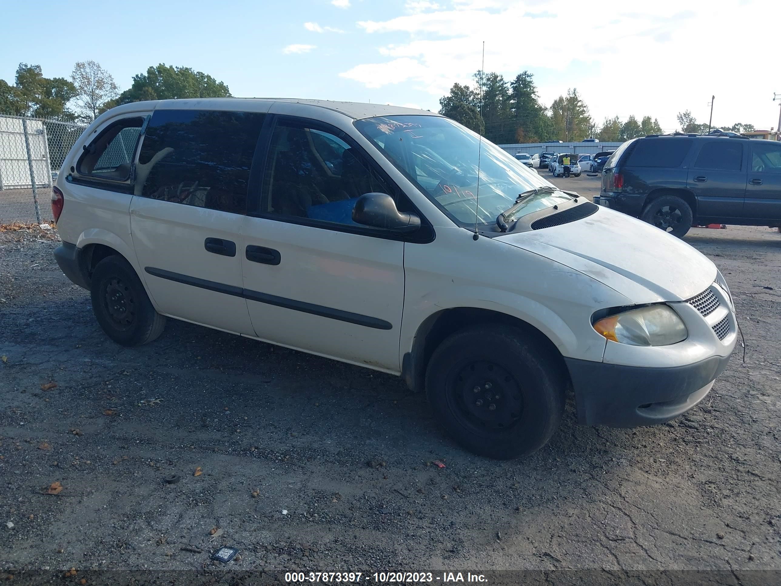 DODGE CARAVAN 2003 1d4gp25b73b327720