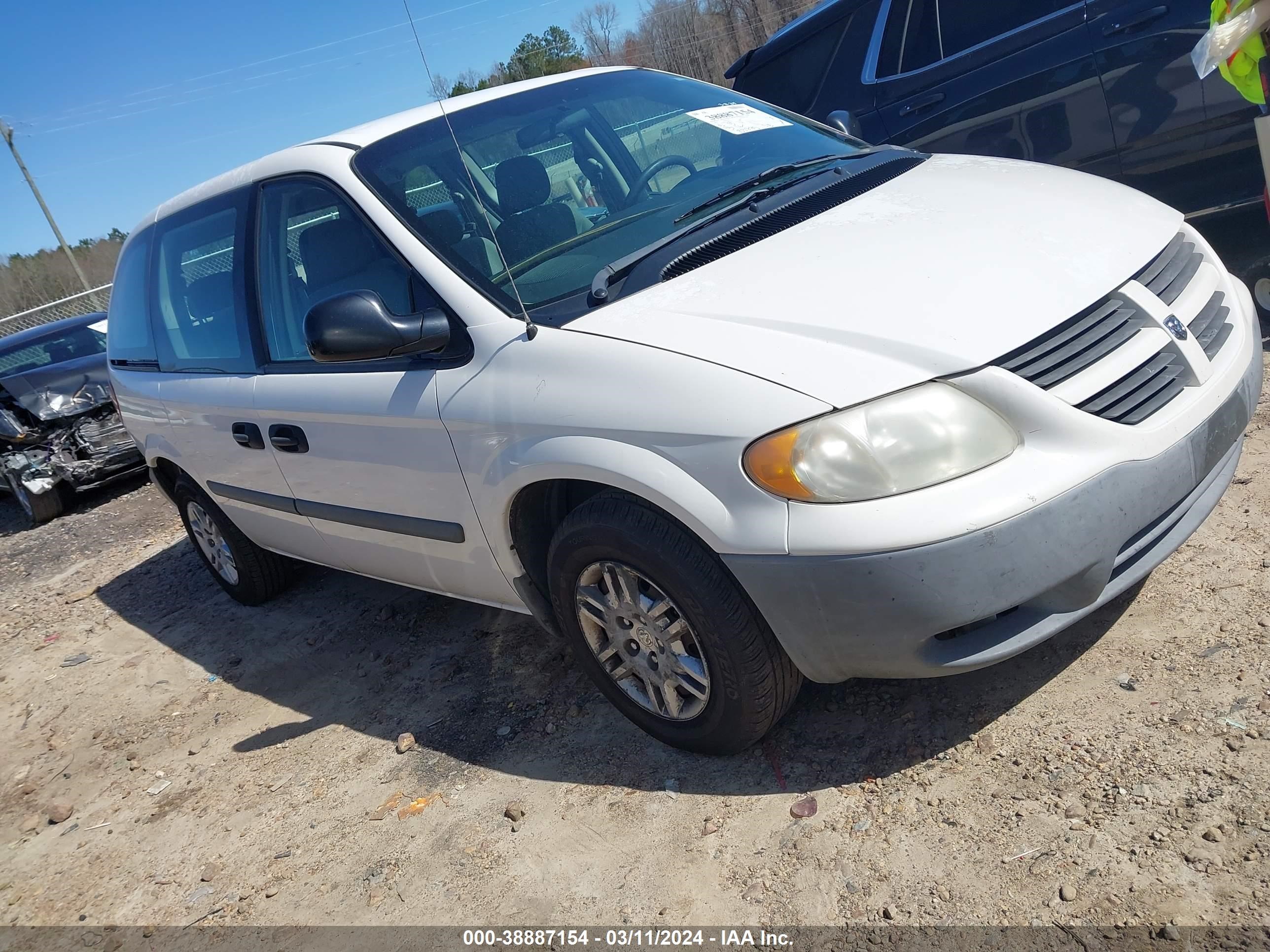 DODGE CARAVAN 2007 1d4gp25e07b228382