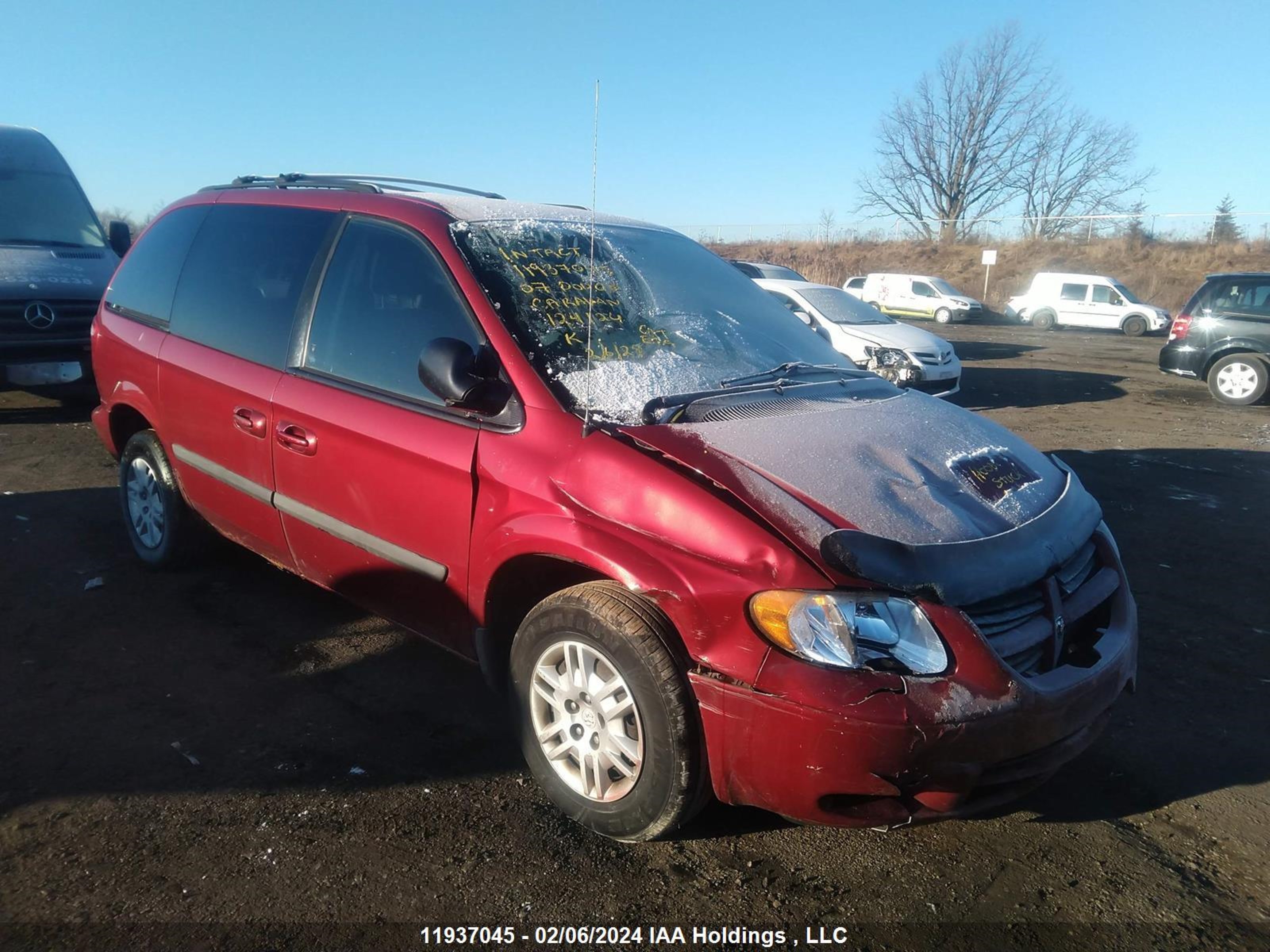 DODGE CARAVAN 2007 1d4gp25r27b124124