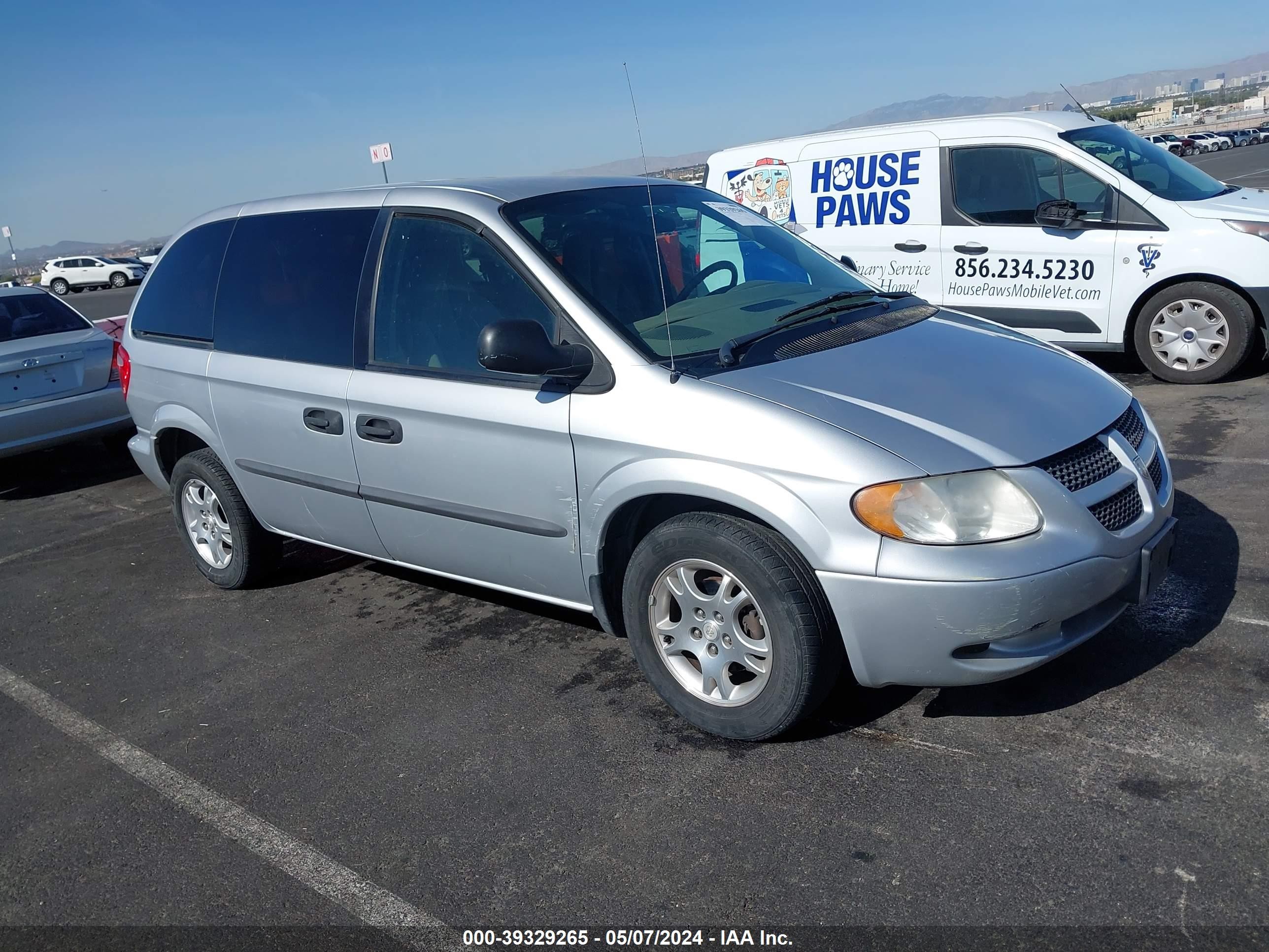 DODGE CARAVAN 2003 1d4gp25r33b282093