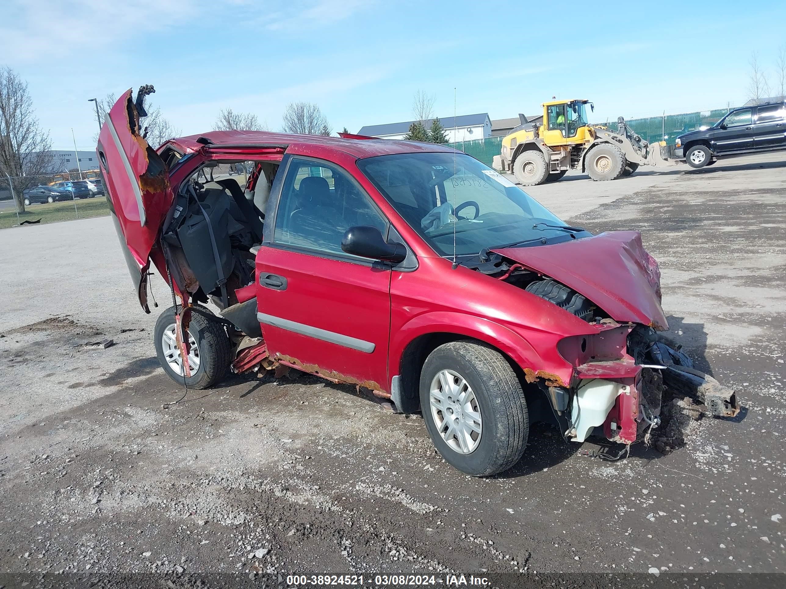 DODGE CARAVAN 2007 1d4gp25r37b101886