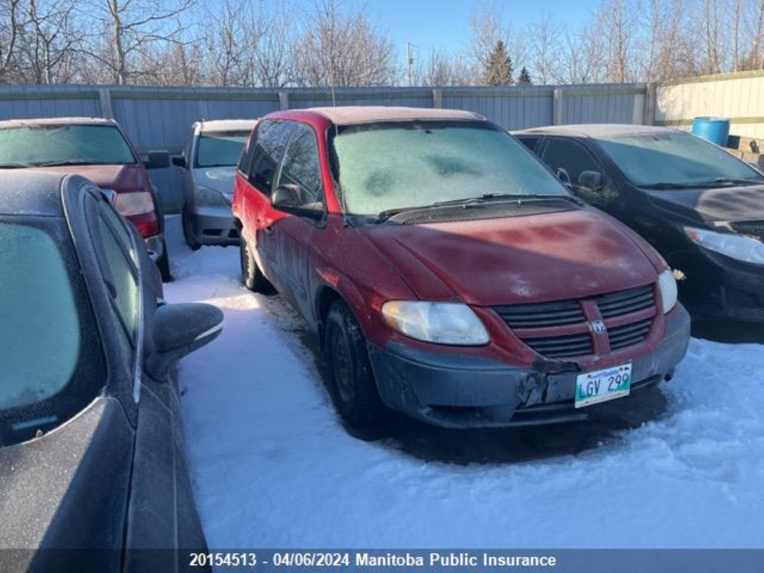 DODGE CARAVAN 2007 1d4gp25r77b154509