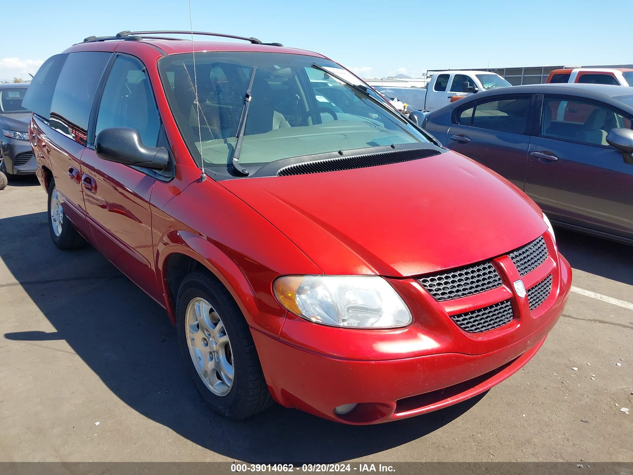 DODGE CARAVAN 2003 1d4gp45353b112163