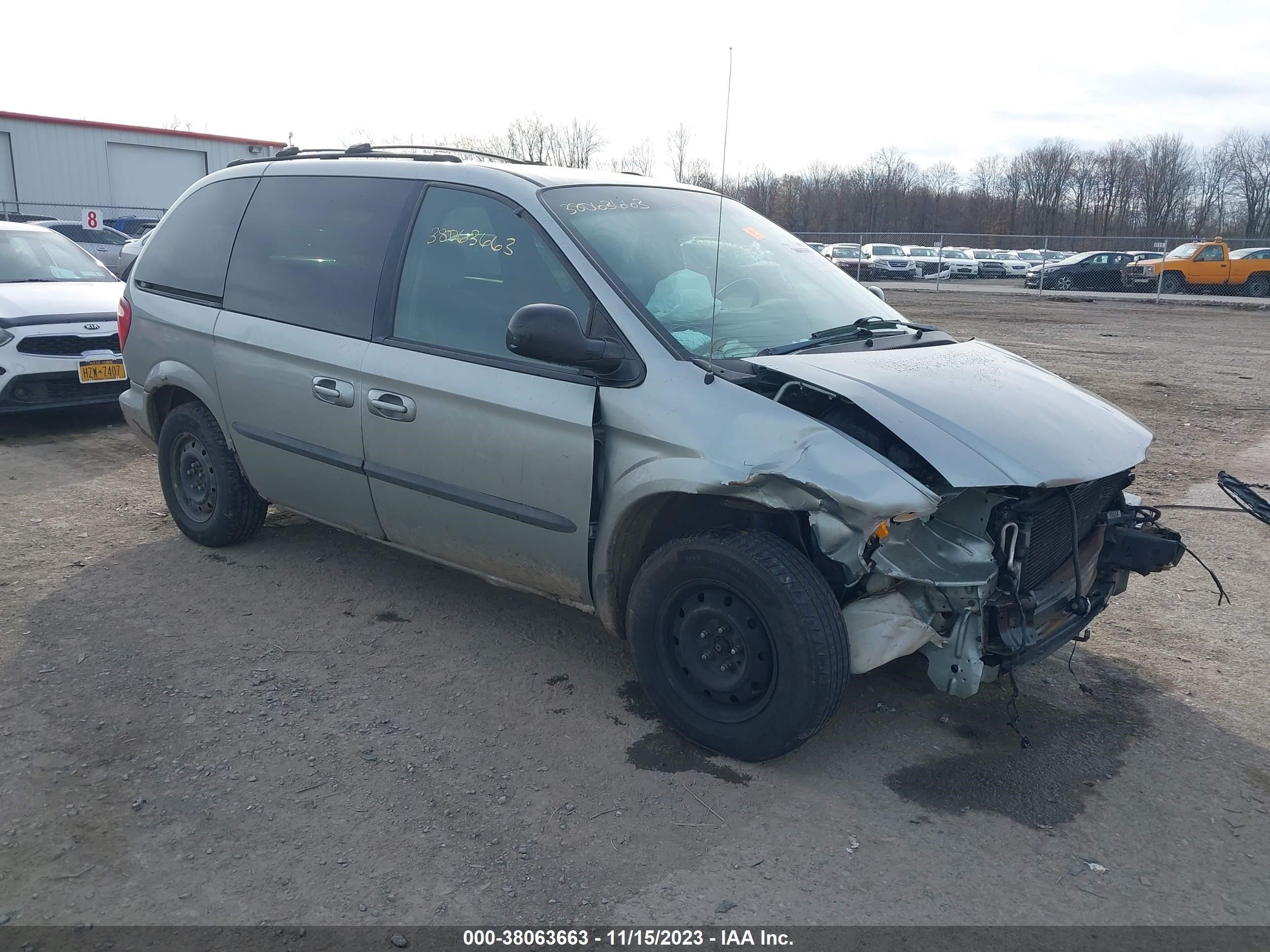 DODGE CARAVAN 2003 1d4gp45373b223278