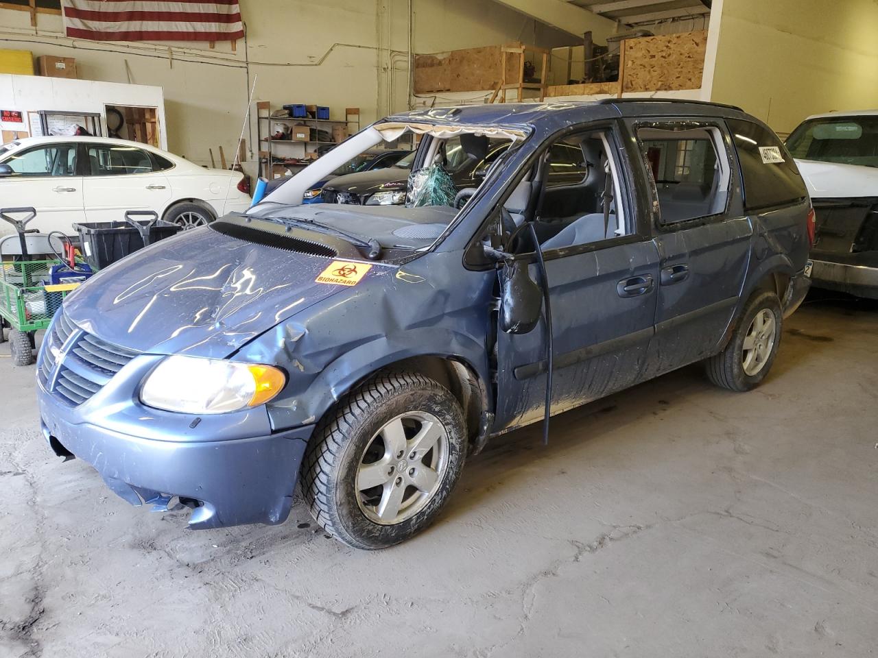 DODGE CARAVAN 2007 1d4gp45r37b200882