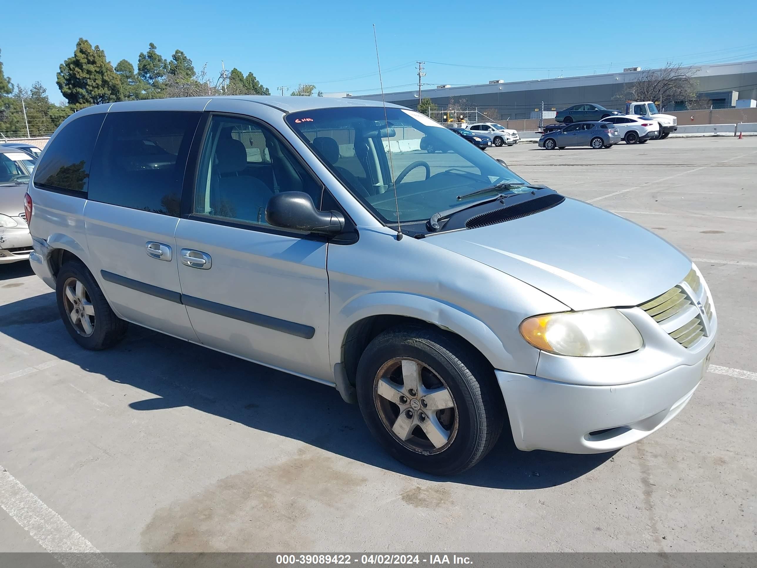 DODGE CARAVAN 2006 1d4gp45r56b574182