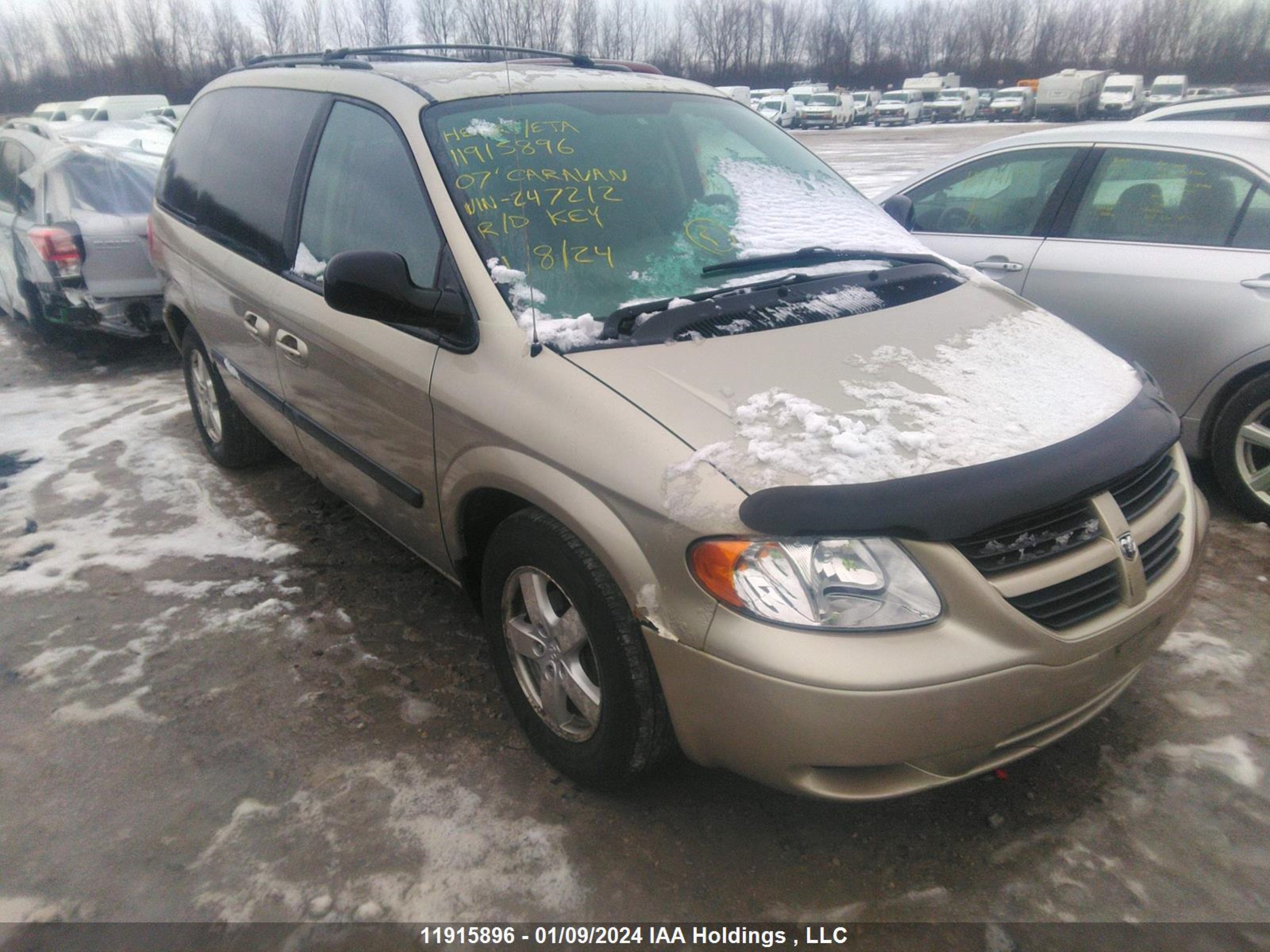 DODGE CARAVAN 2007 1d4gp45r67b247212