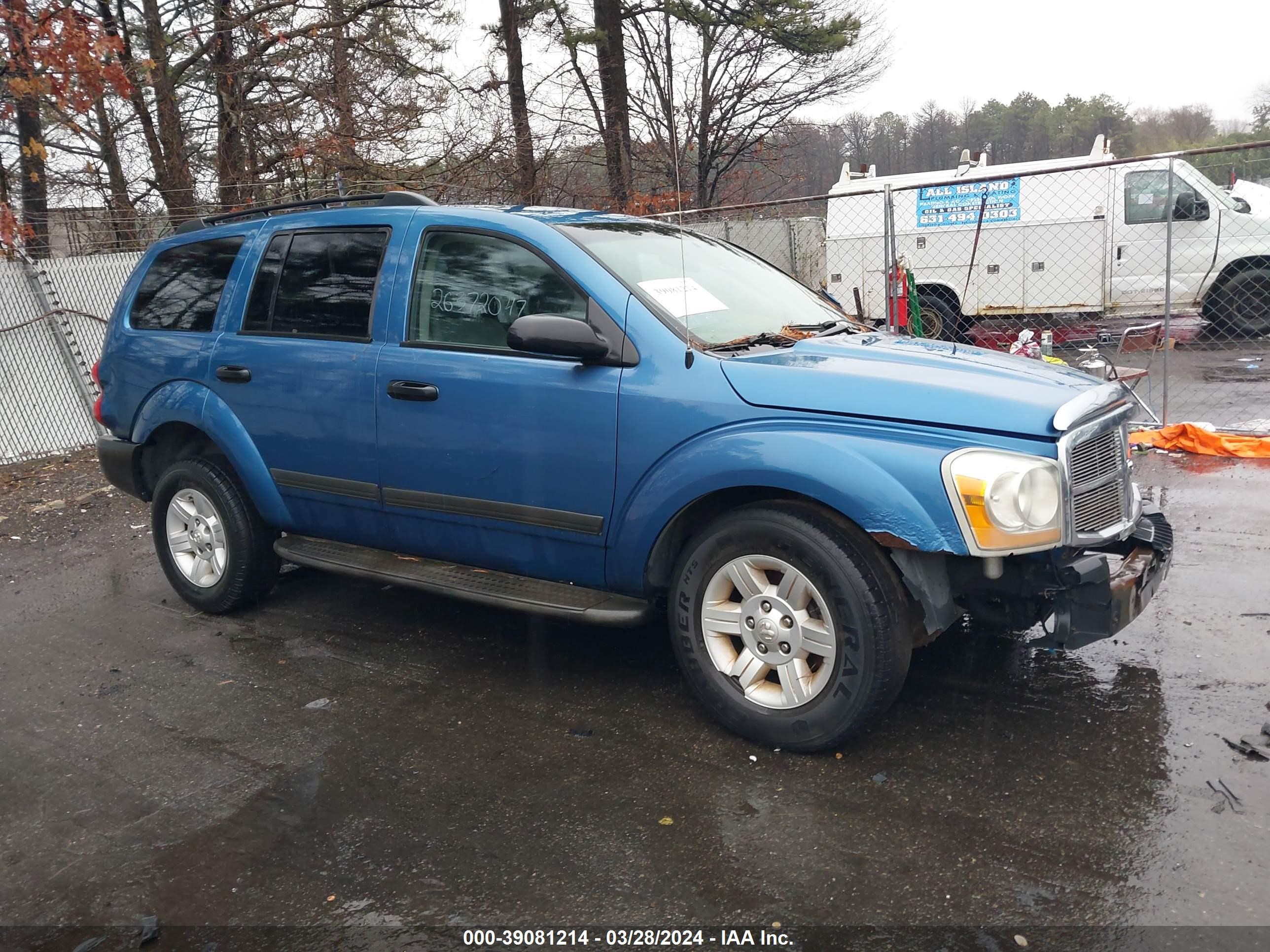 DODGE DURANGO 2006 1d4hb38n36f115103