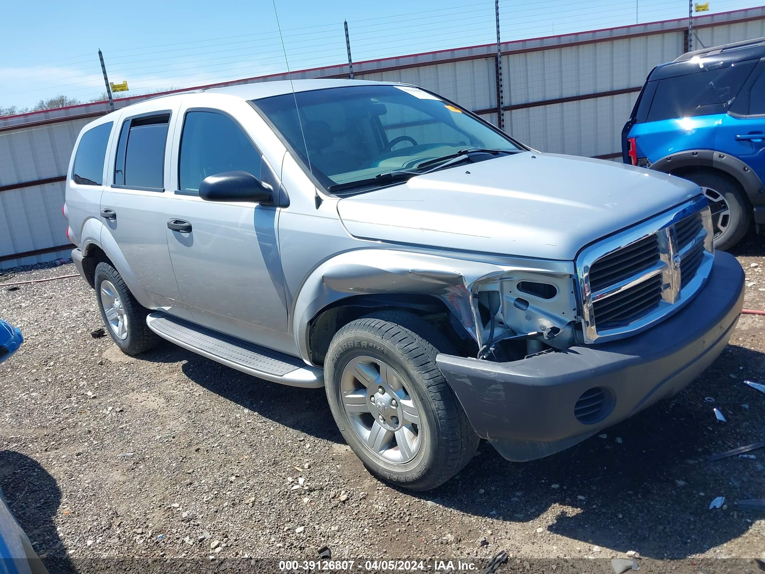 DODGE DURANGO 2004 1d4hb38n54f117559