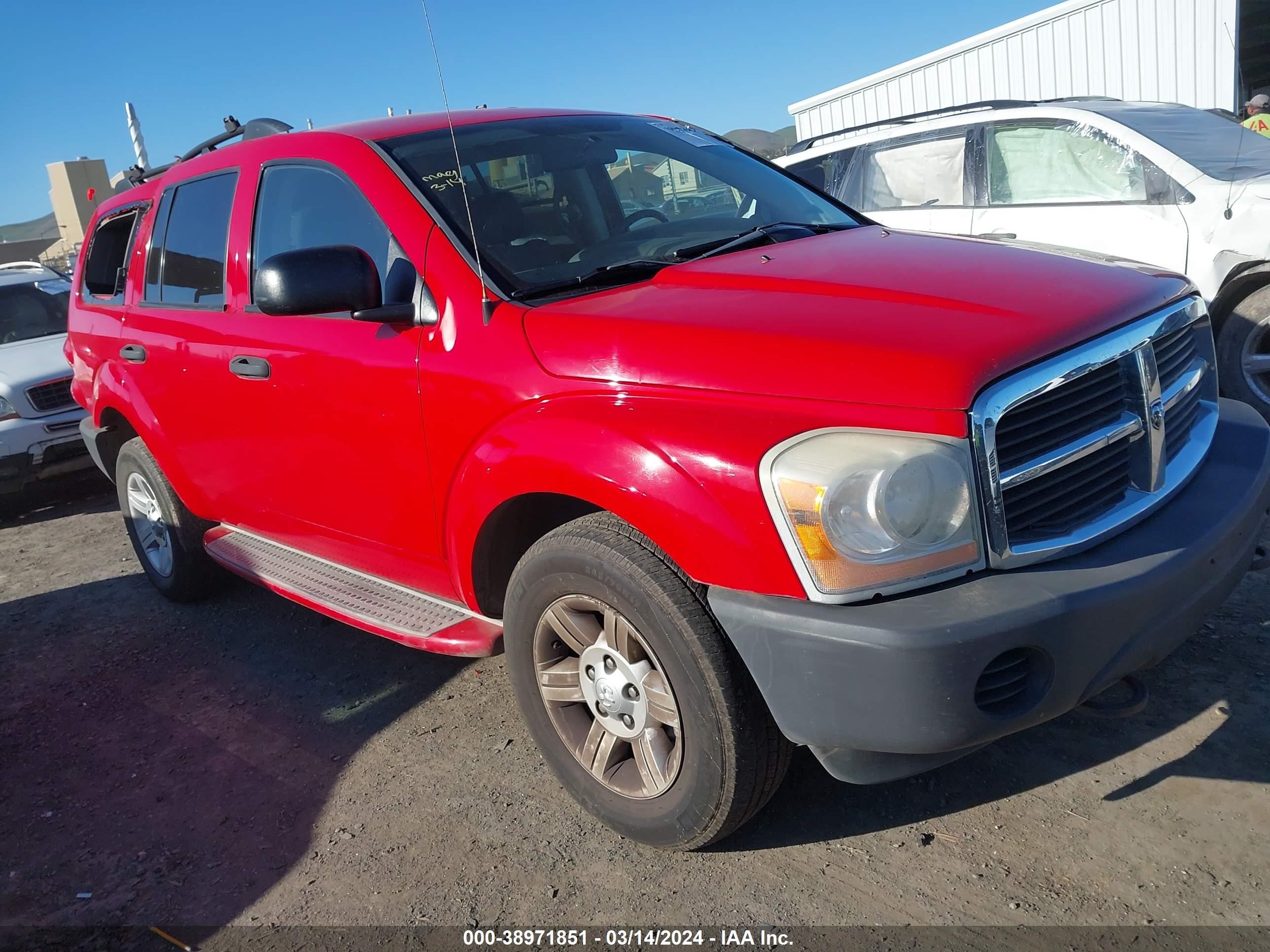 DODGE DURANGO 2004 1d4hb38n84f115286