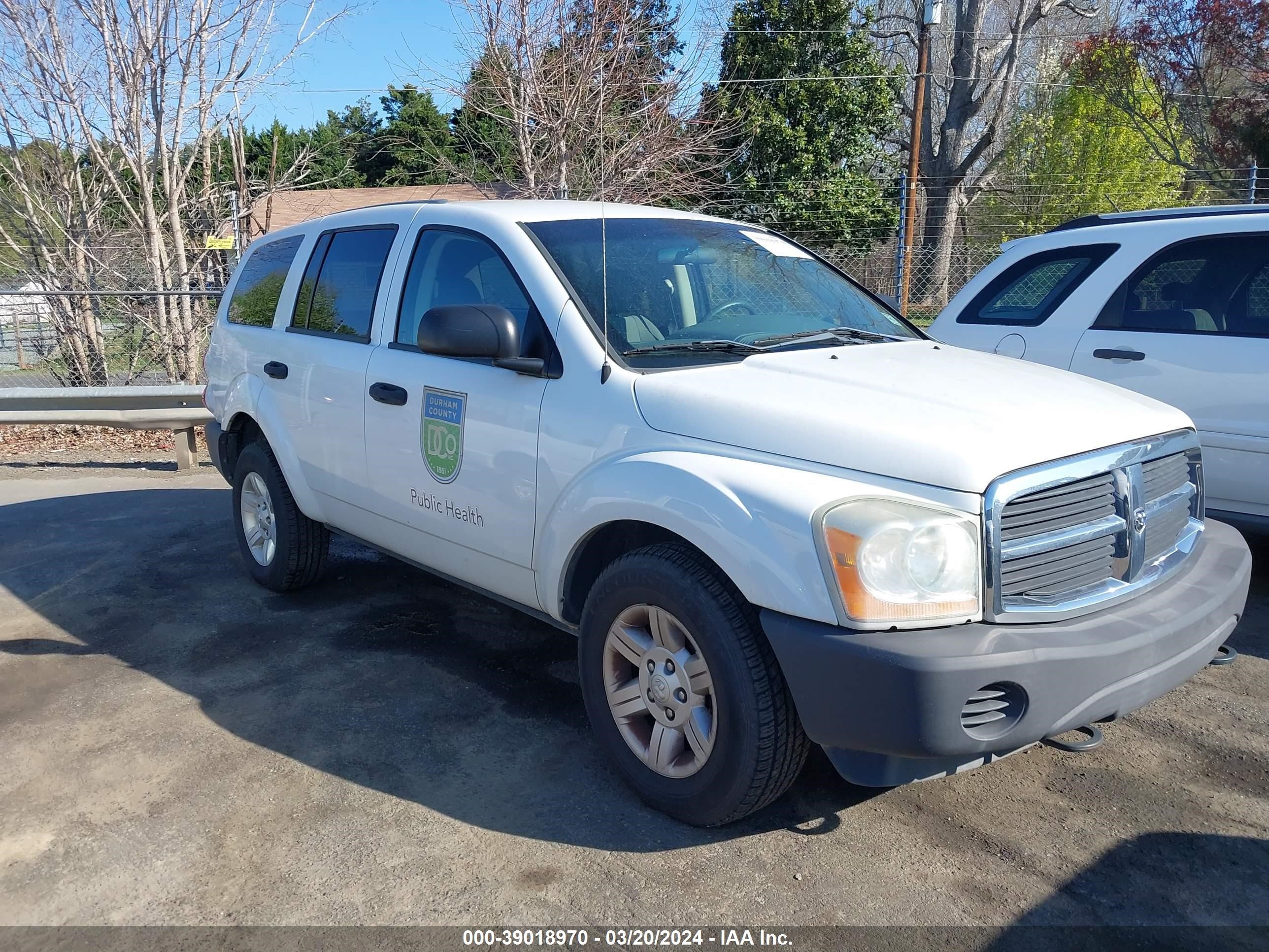 DODGE DURANGO 2004 1d4hb38nx4f236496