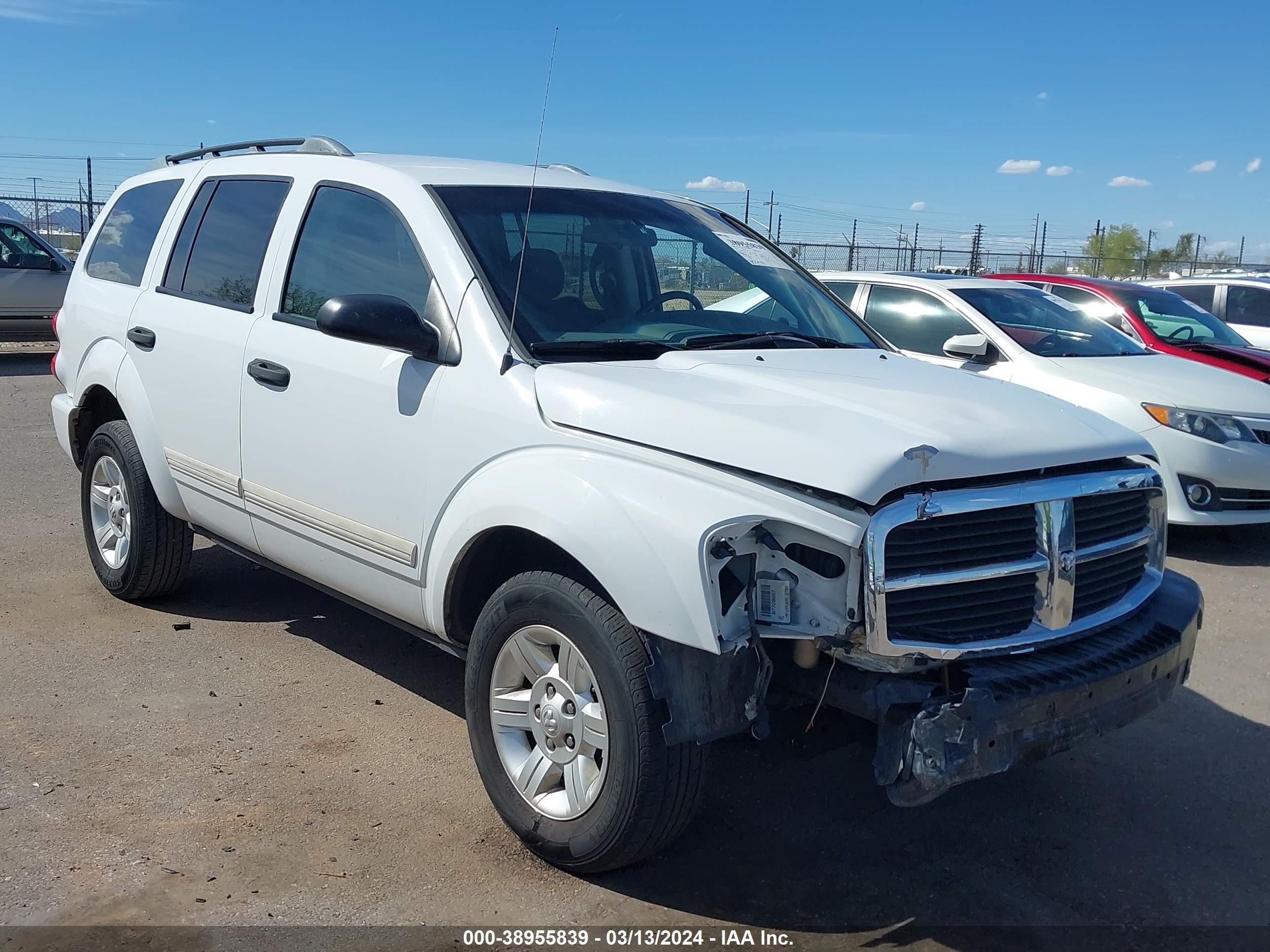 DODGE DURANGO 2004 1d4hb48n04f155335