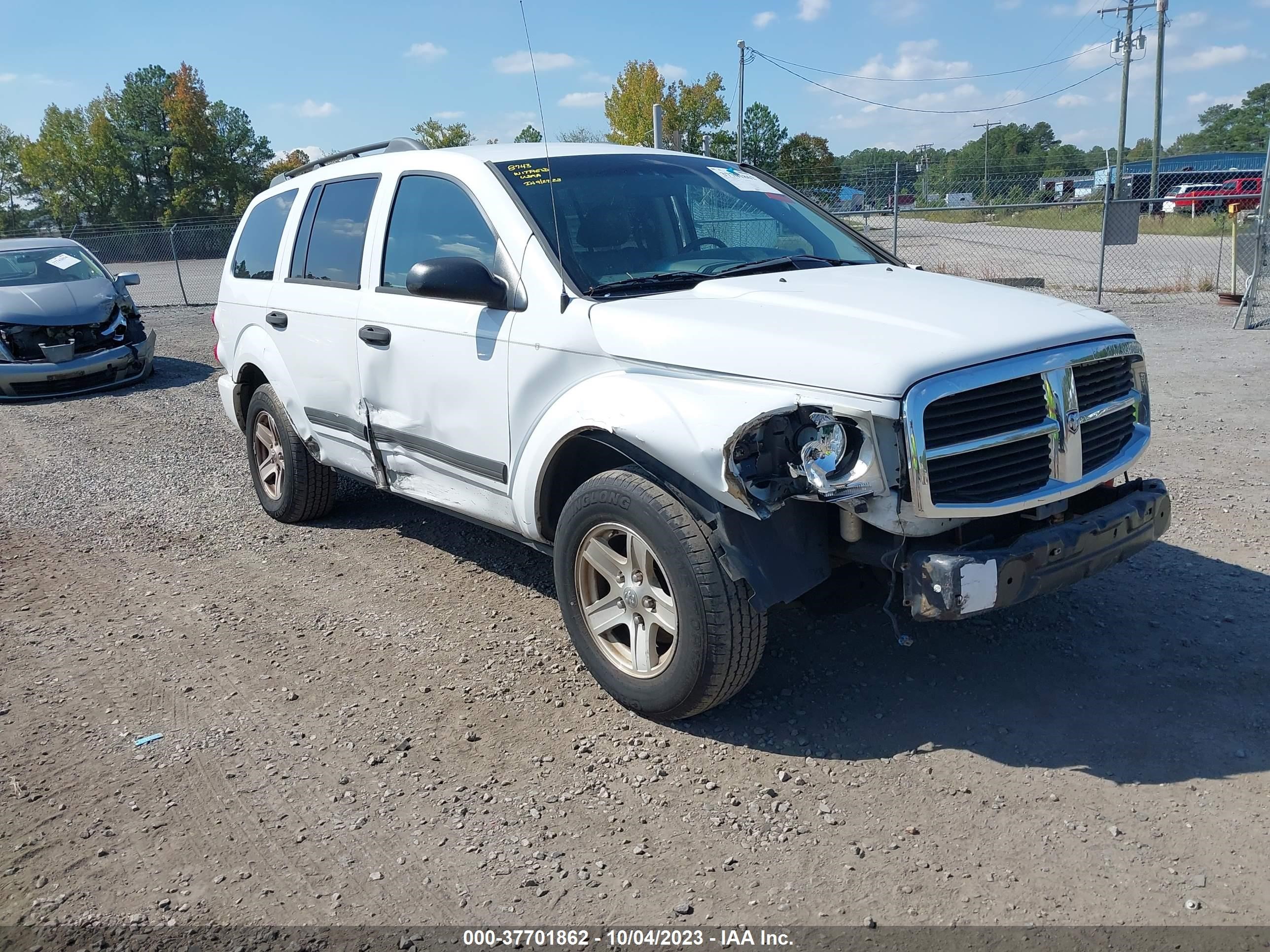 DODGE DURANGO 2006 1d4hb48n26f190820