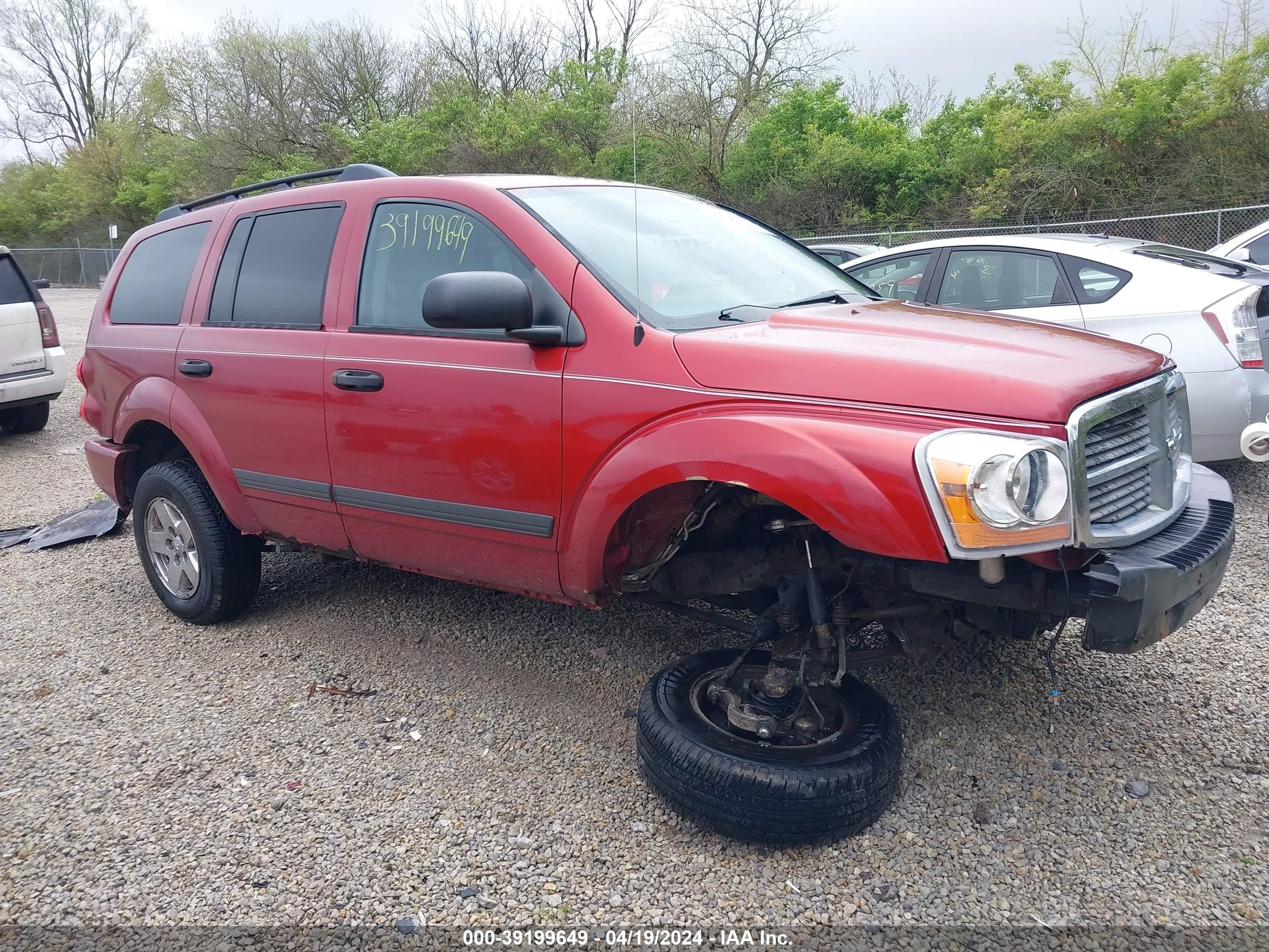 DODGE DURANGO 2006 1d4hb48n96f108517