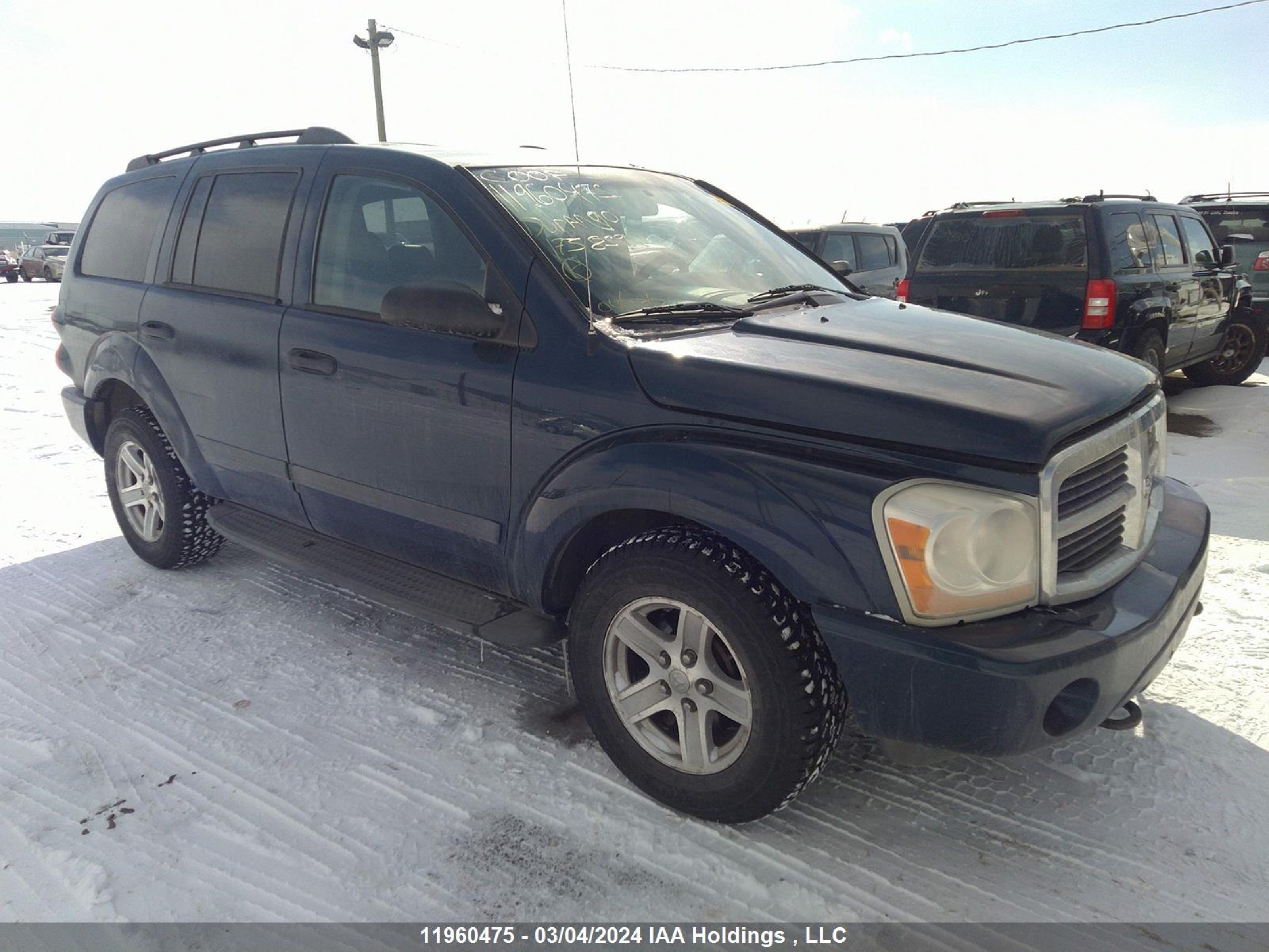 DODGE DURANGO 2006 1d4hb48n96f175859