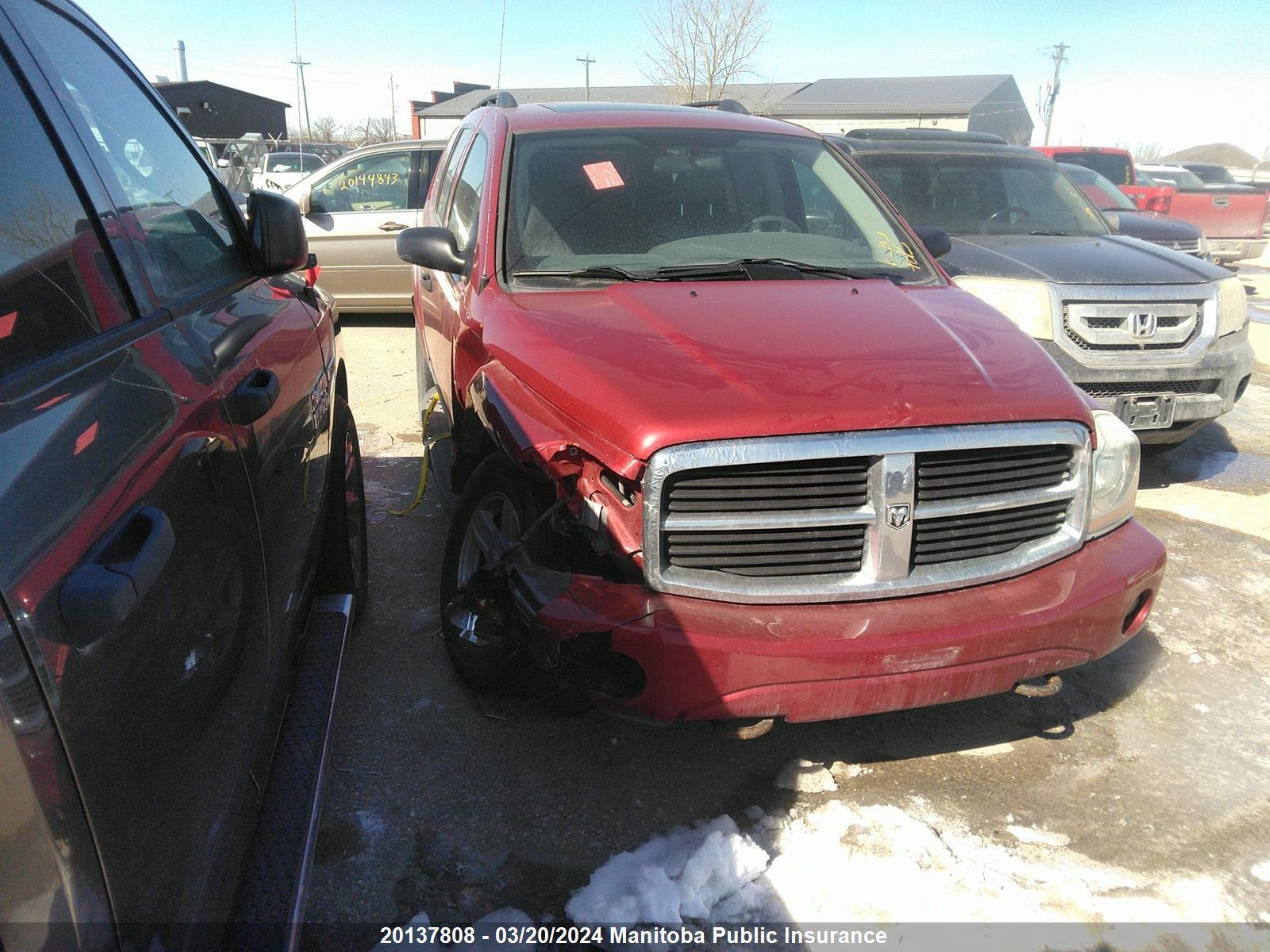 DODGE DURANGO 2006 1d4hb48nx6f137945