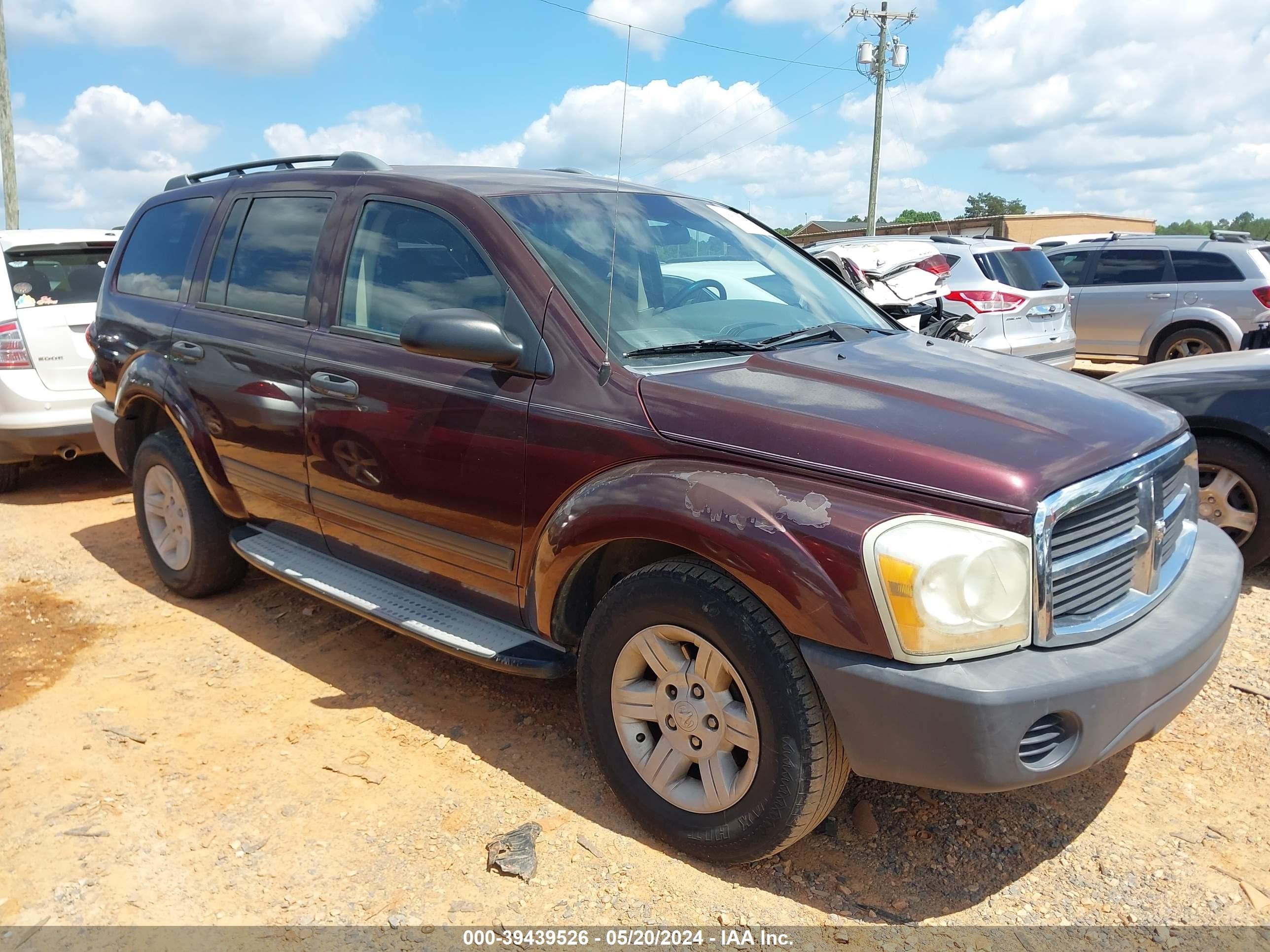 DODGE DURANGO 2005 1d4hd38k15f598721