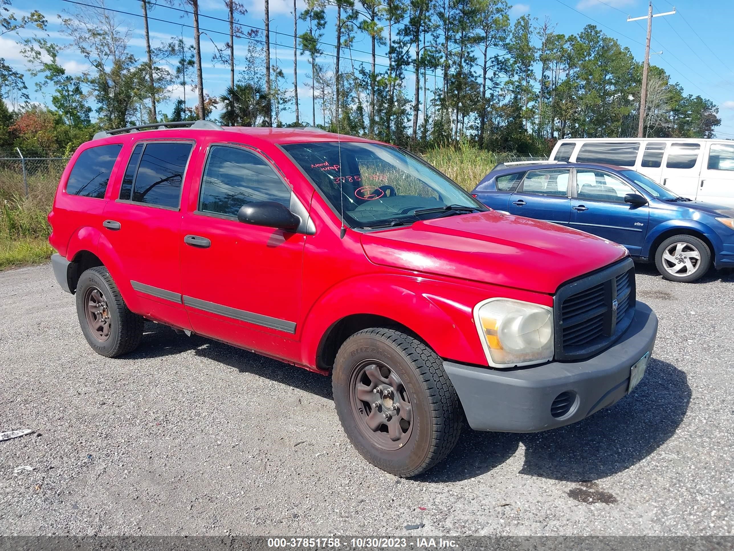 DODGE DURANGO 2005 1d4hd38k25f619253