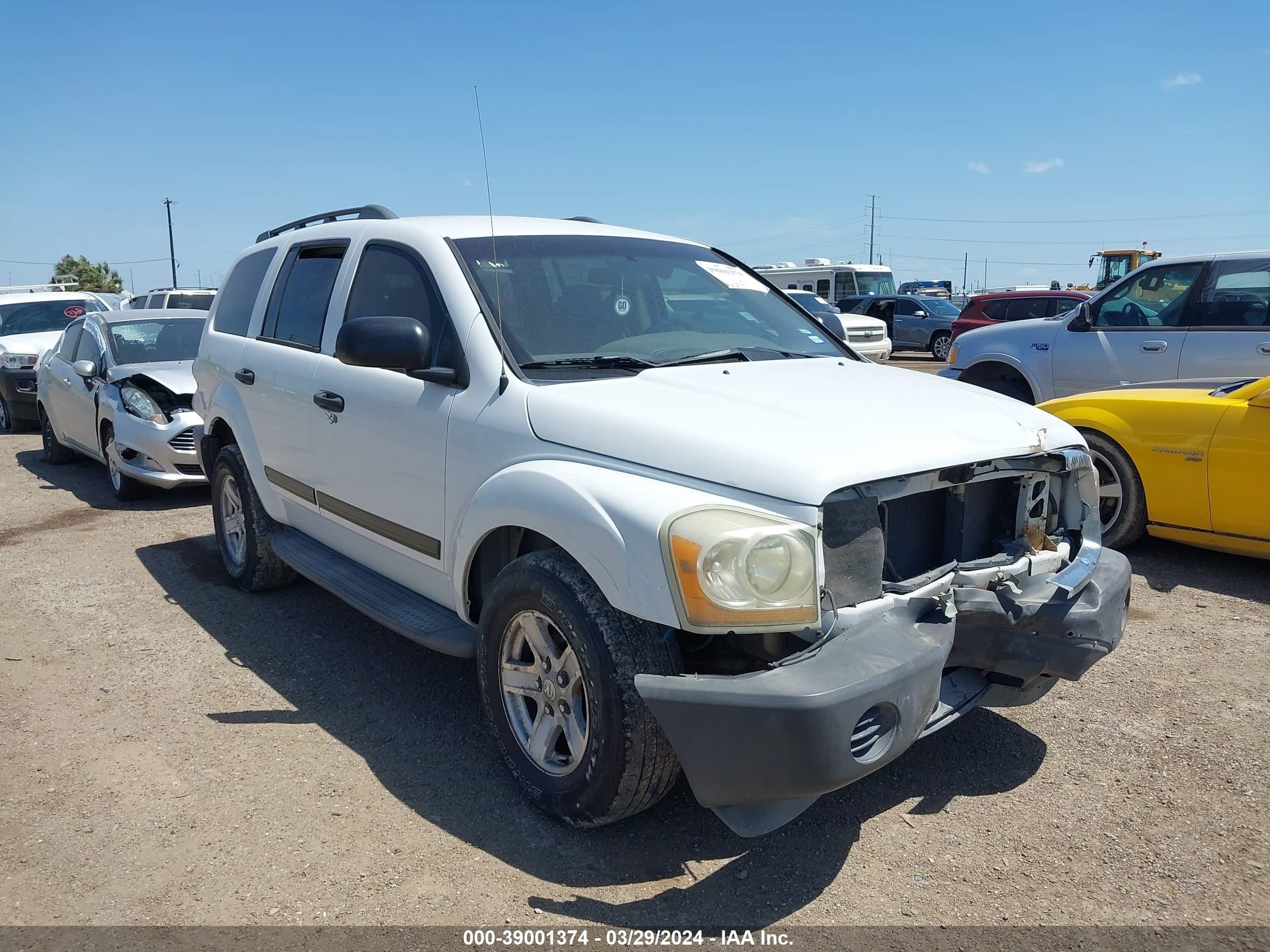 DODGE DURANGO 2006 1d4hd38k36f126313