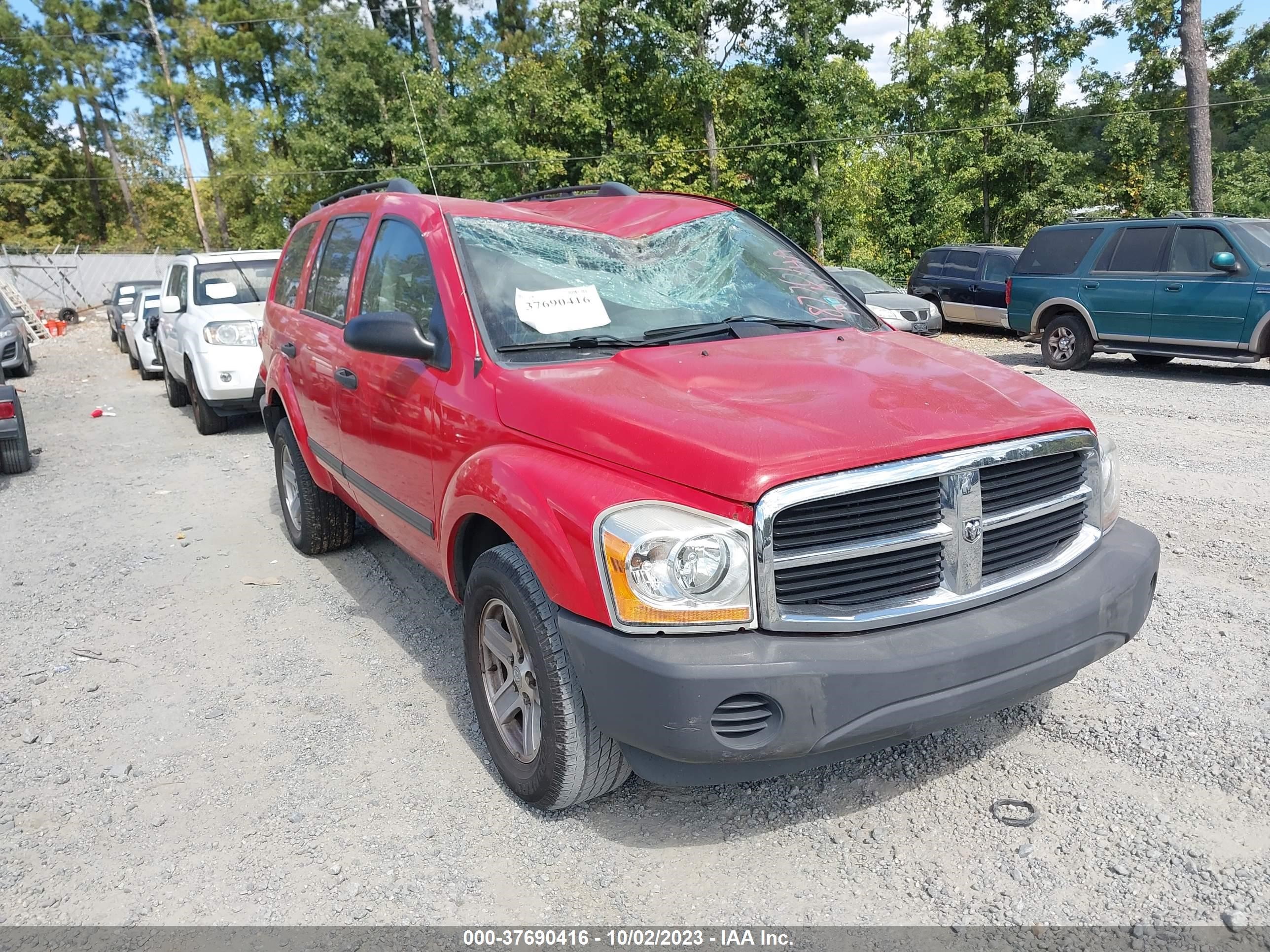 DODGE DURANGO 2006 1d4hd38k96f187701