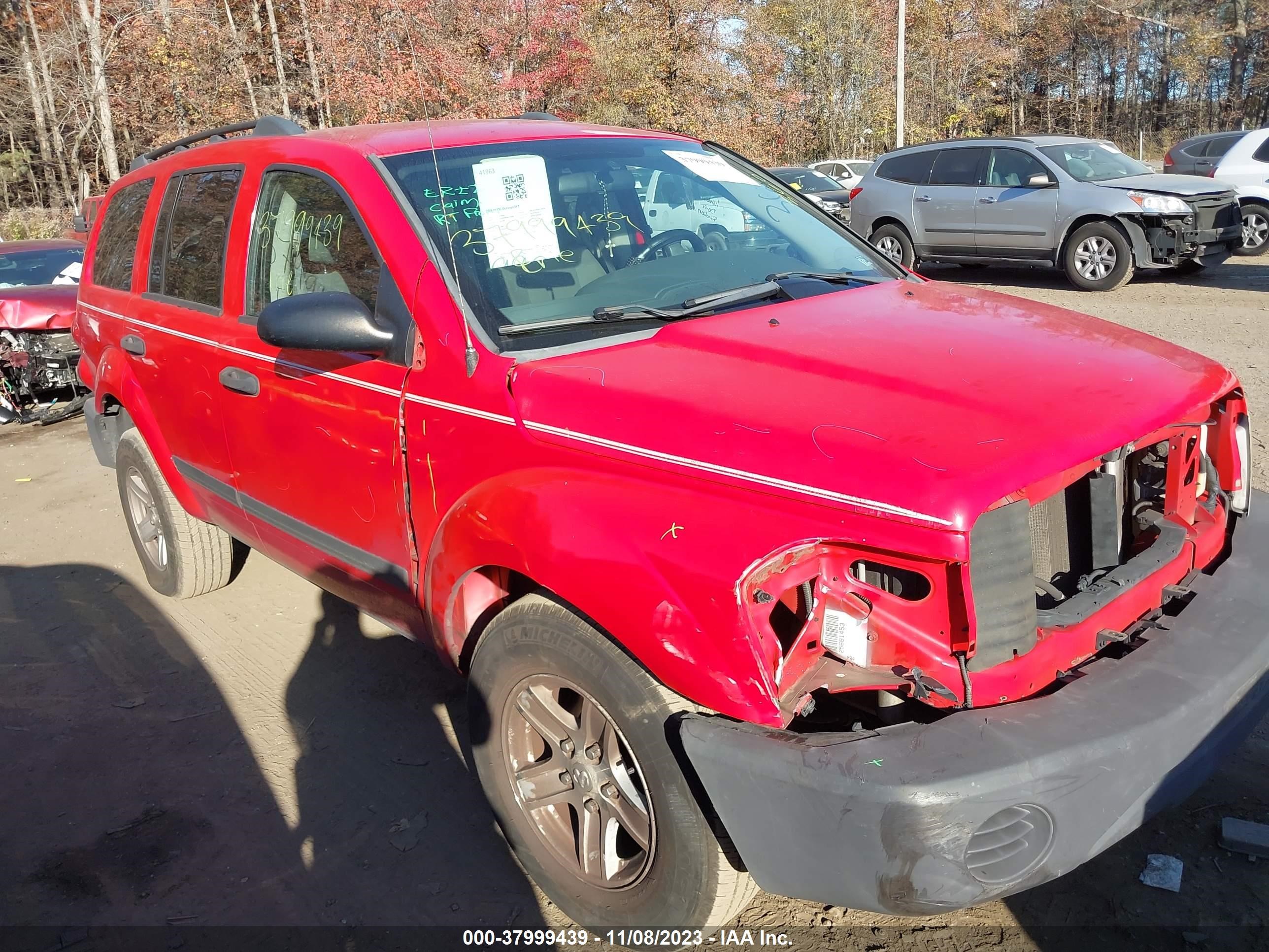 DODGE DURANGO 2006 1d4hd38kx6f172026