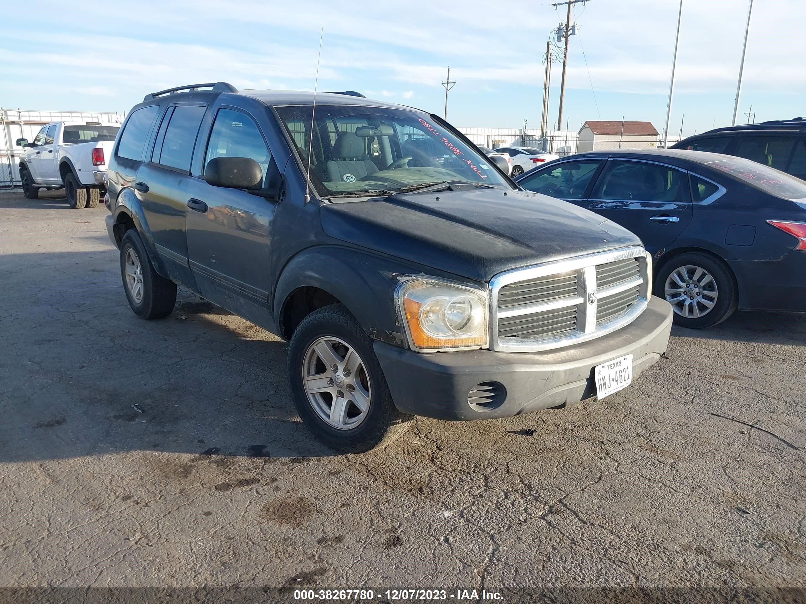 DODGE DURANGO 2006 1d4hd38n86f172813