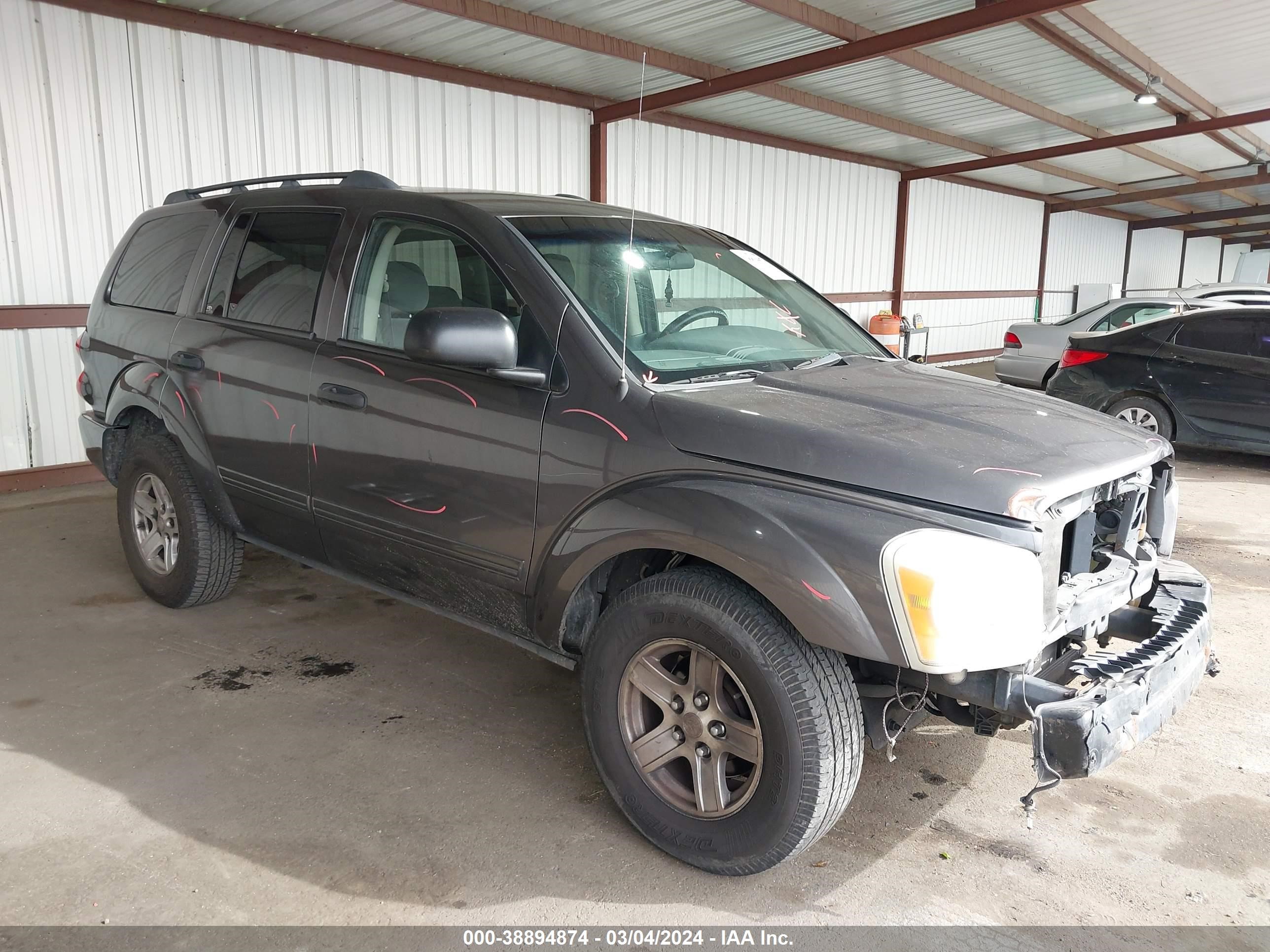 DODGE DURANGO 2004 1d4hd48n14f164023